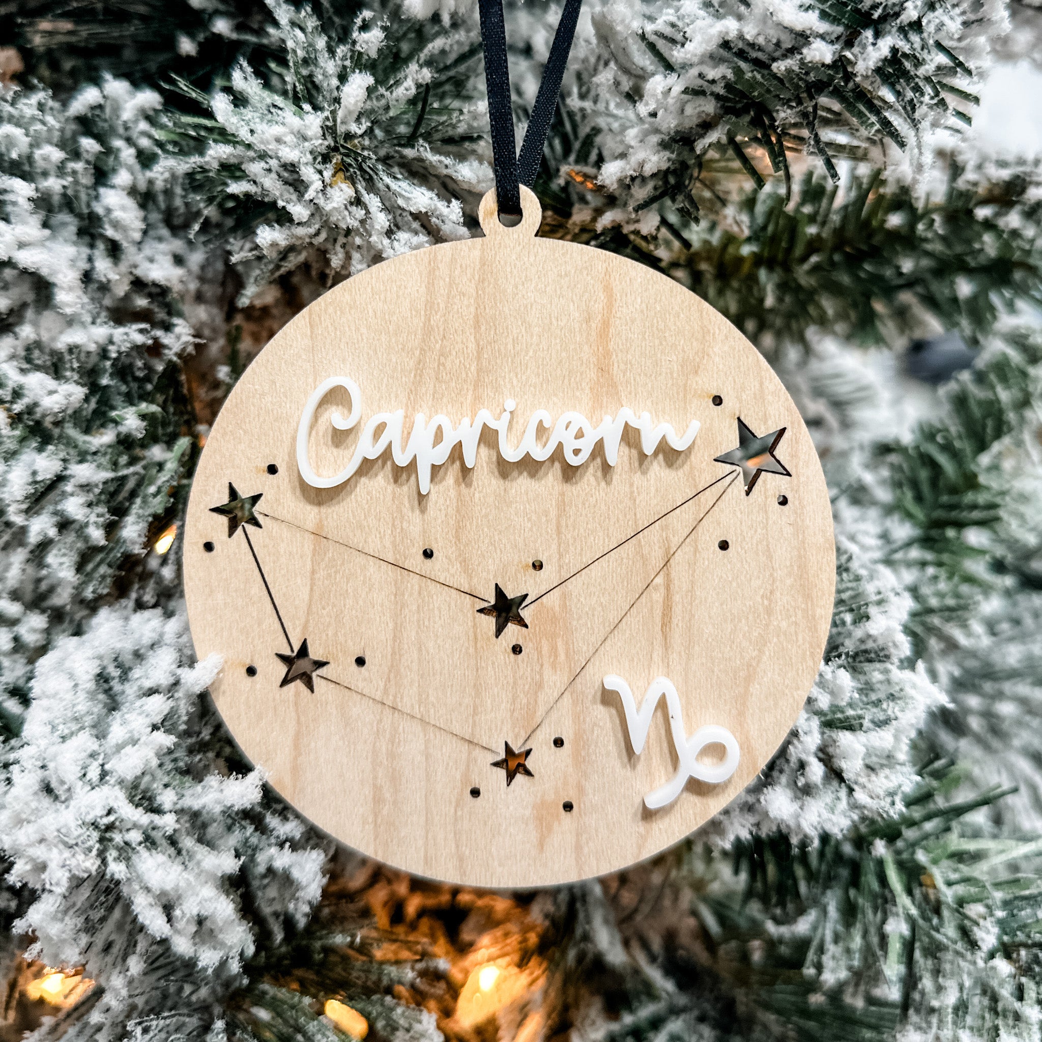 Zodiac Star Signs • Wood Ornament, Magnet, or Mini Sign • For Astrology Lovers