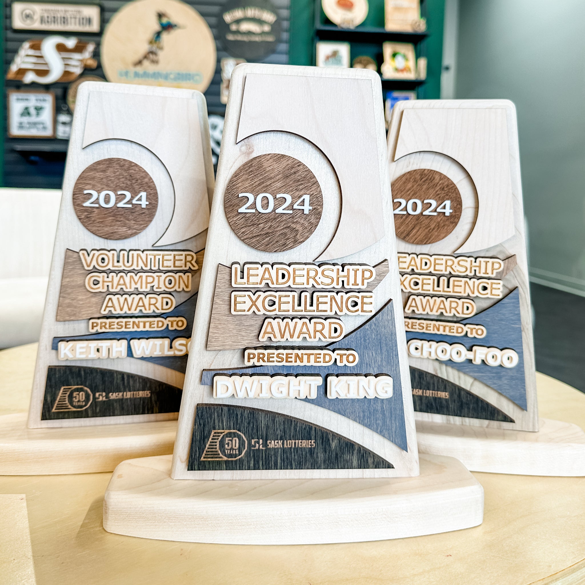 Custom Quote • Premium Handcrafted Custom Wood Trophies