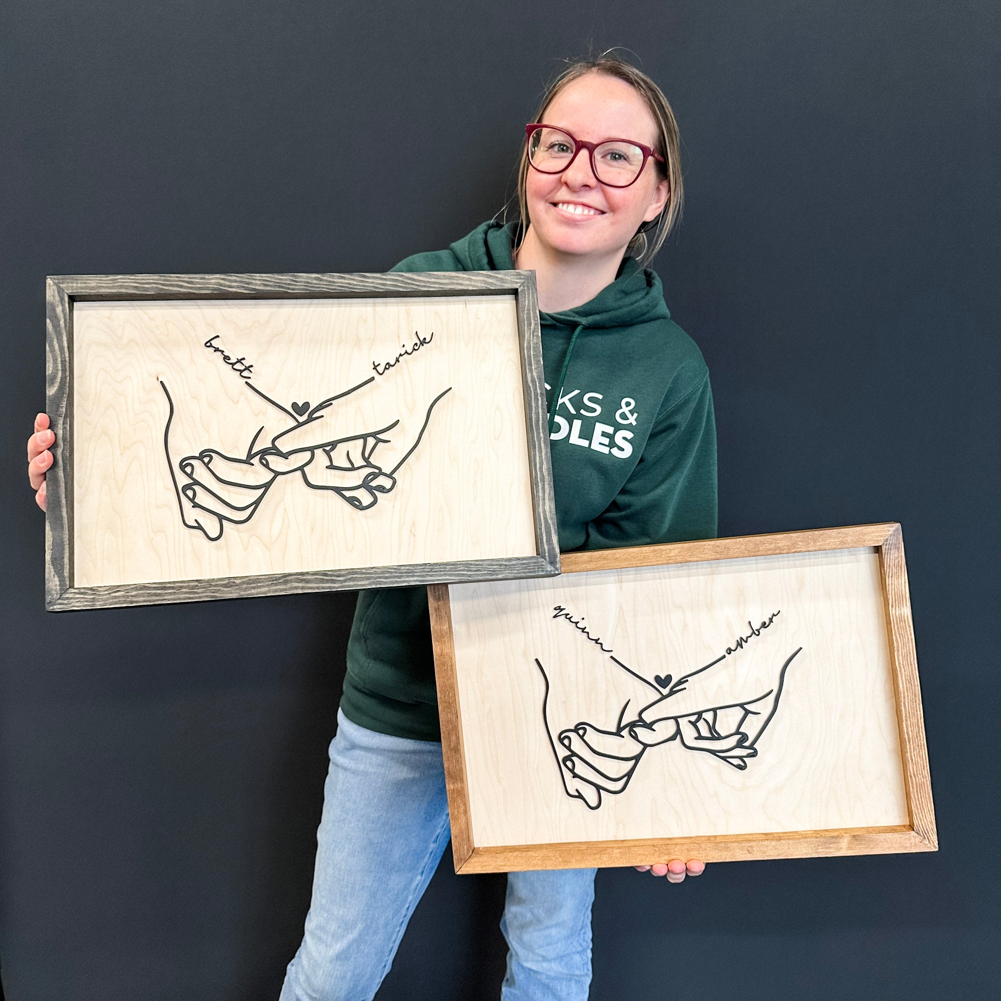 Personalized Pinky Promise Sign