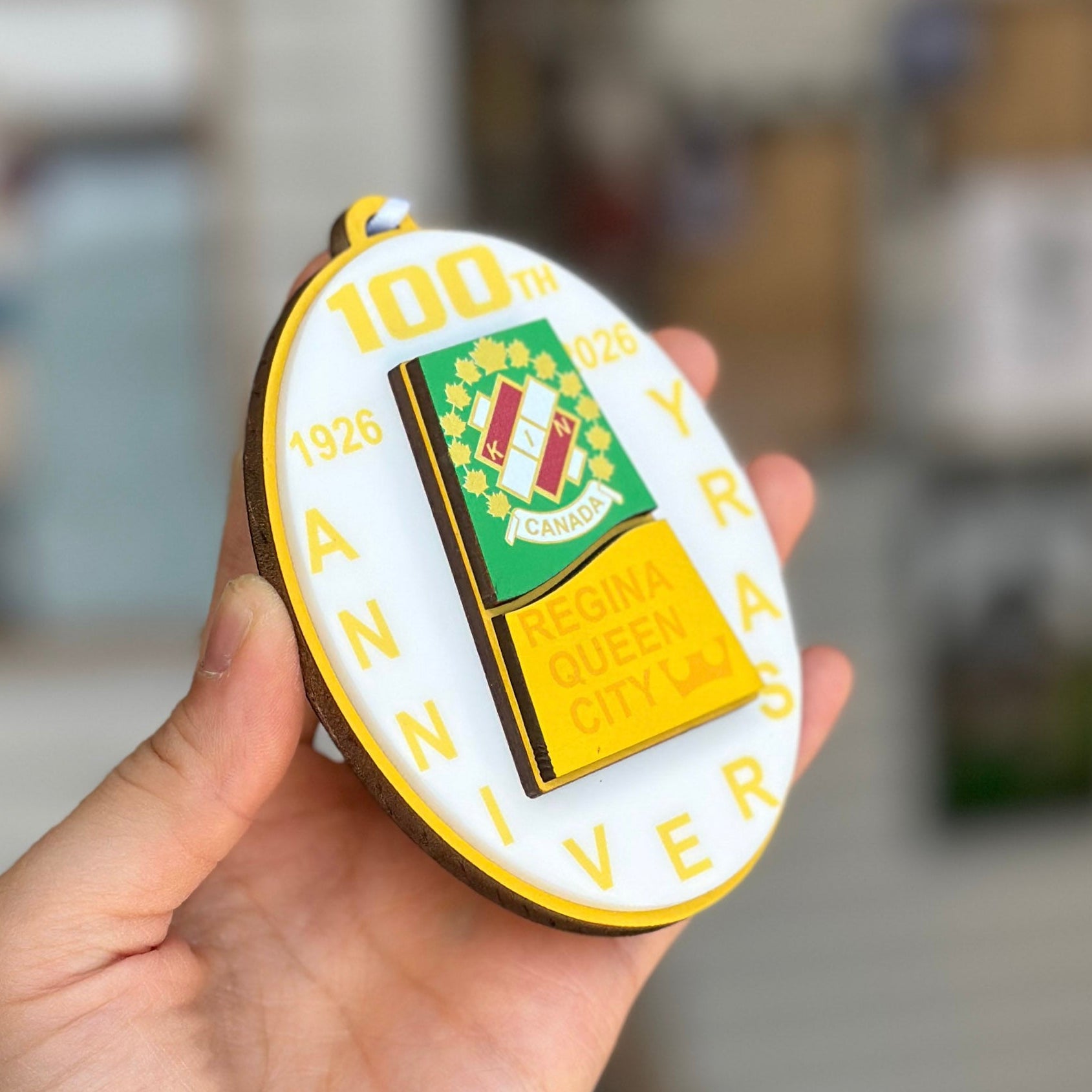 Commemorative Queen City Kinsmen 100 Ornament – Limited Edition