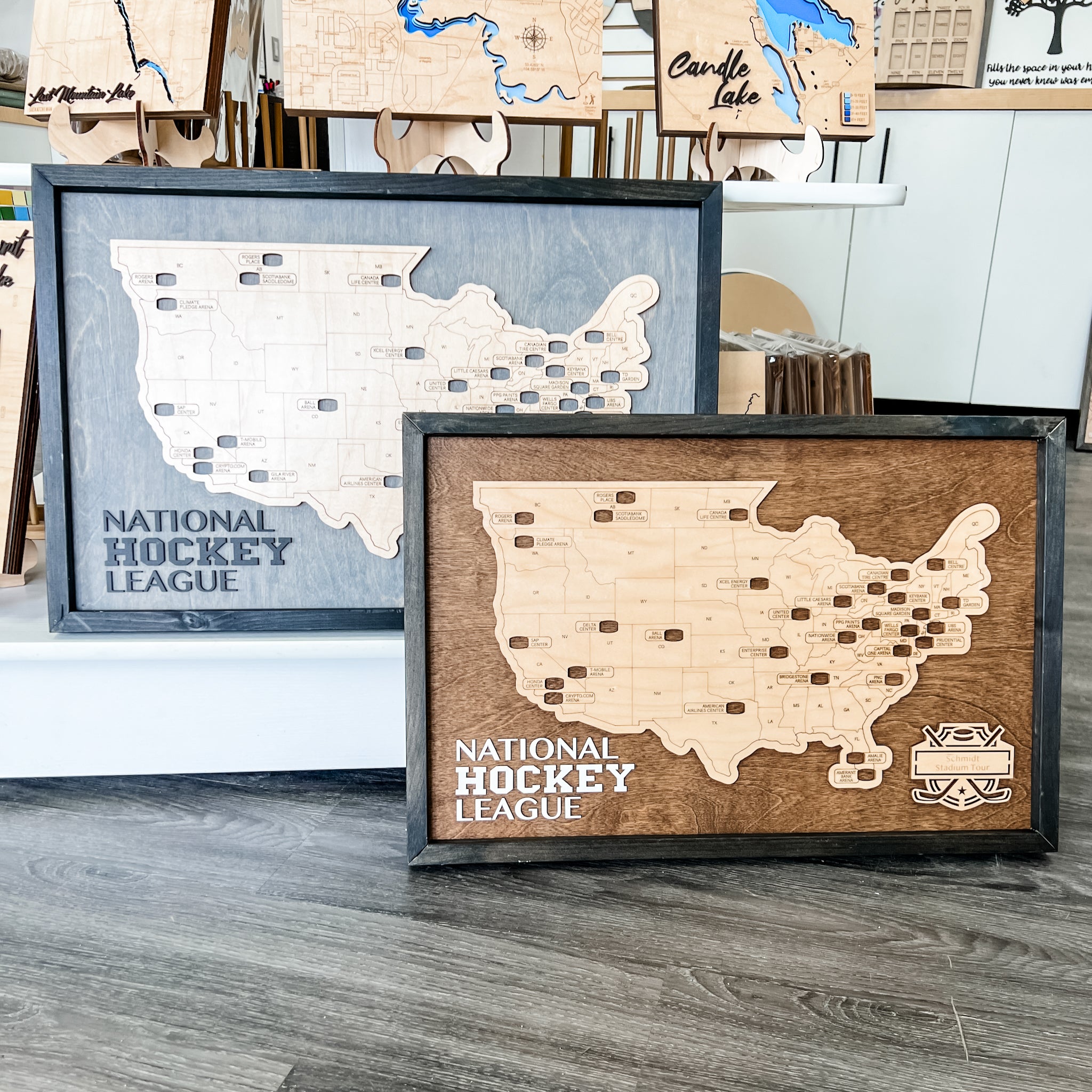 The Sport Stadium Travel Map Collection