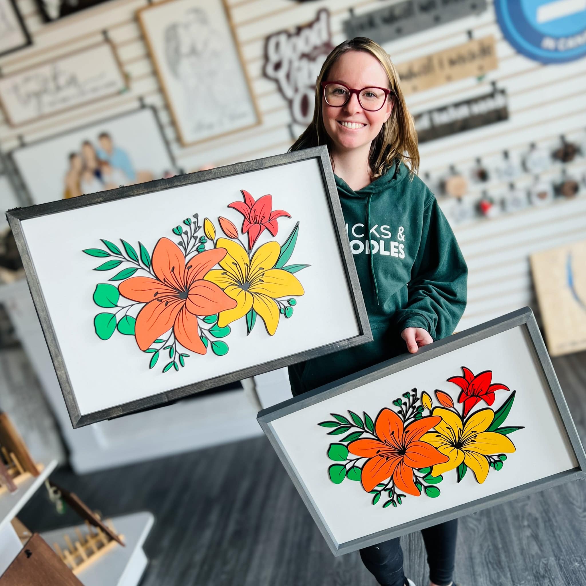 #Choose Design_The Framed Lily