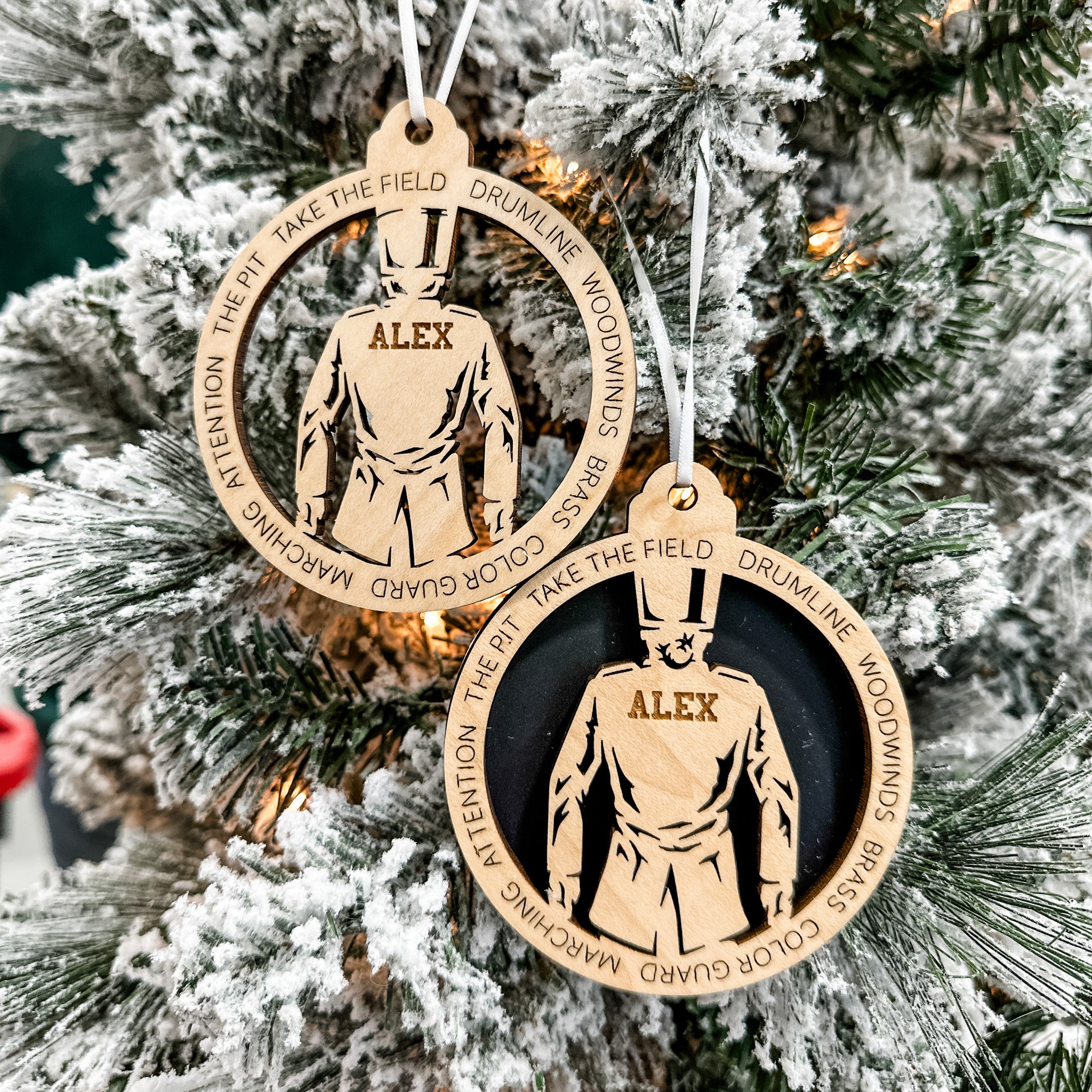 Personalized Marching Band Collection • Ornament, Magnet, Medal, or Mini Sign