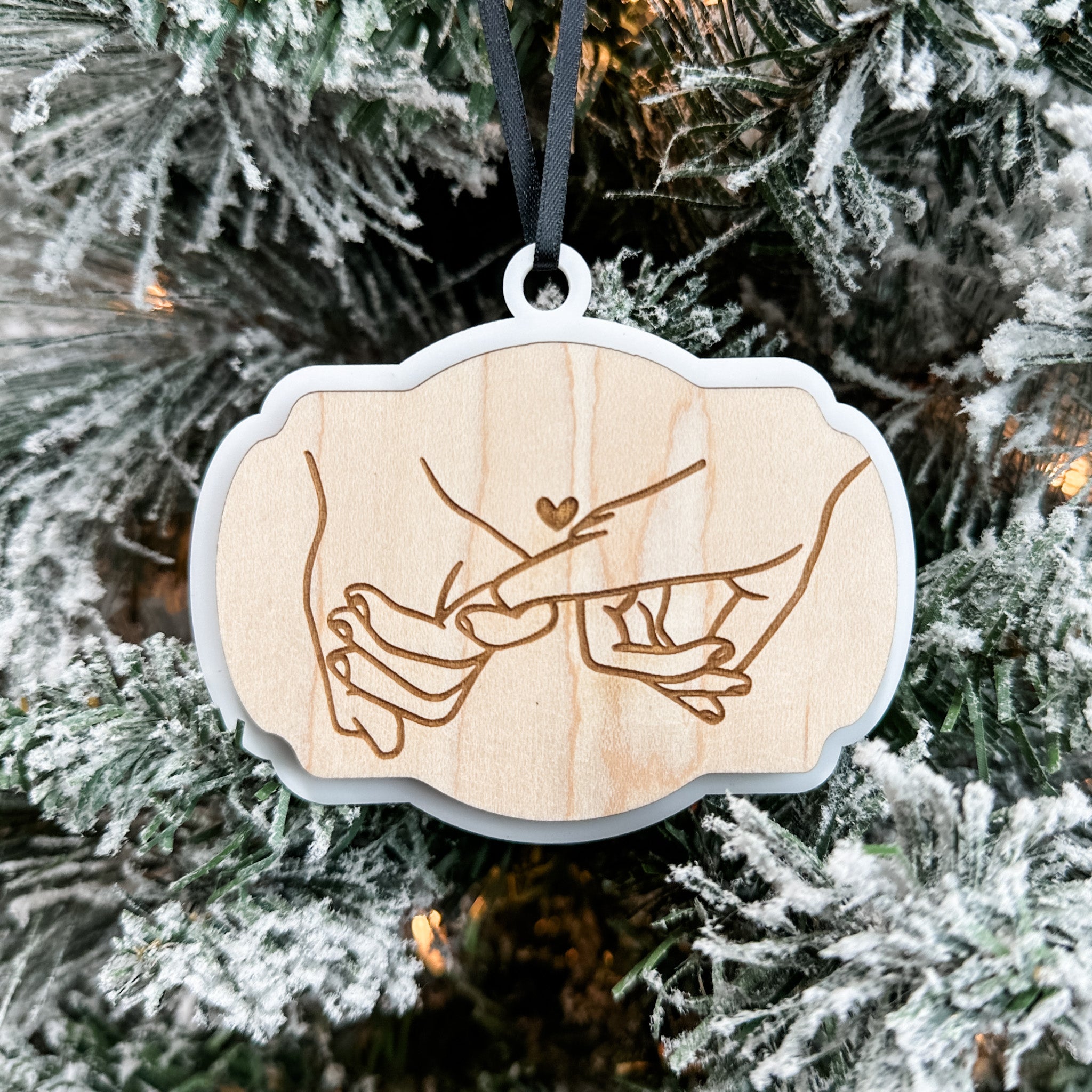 The Pinky Promise Ornament (Choose from 3!)