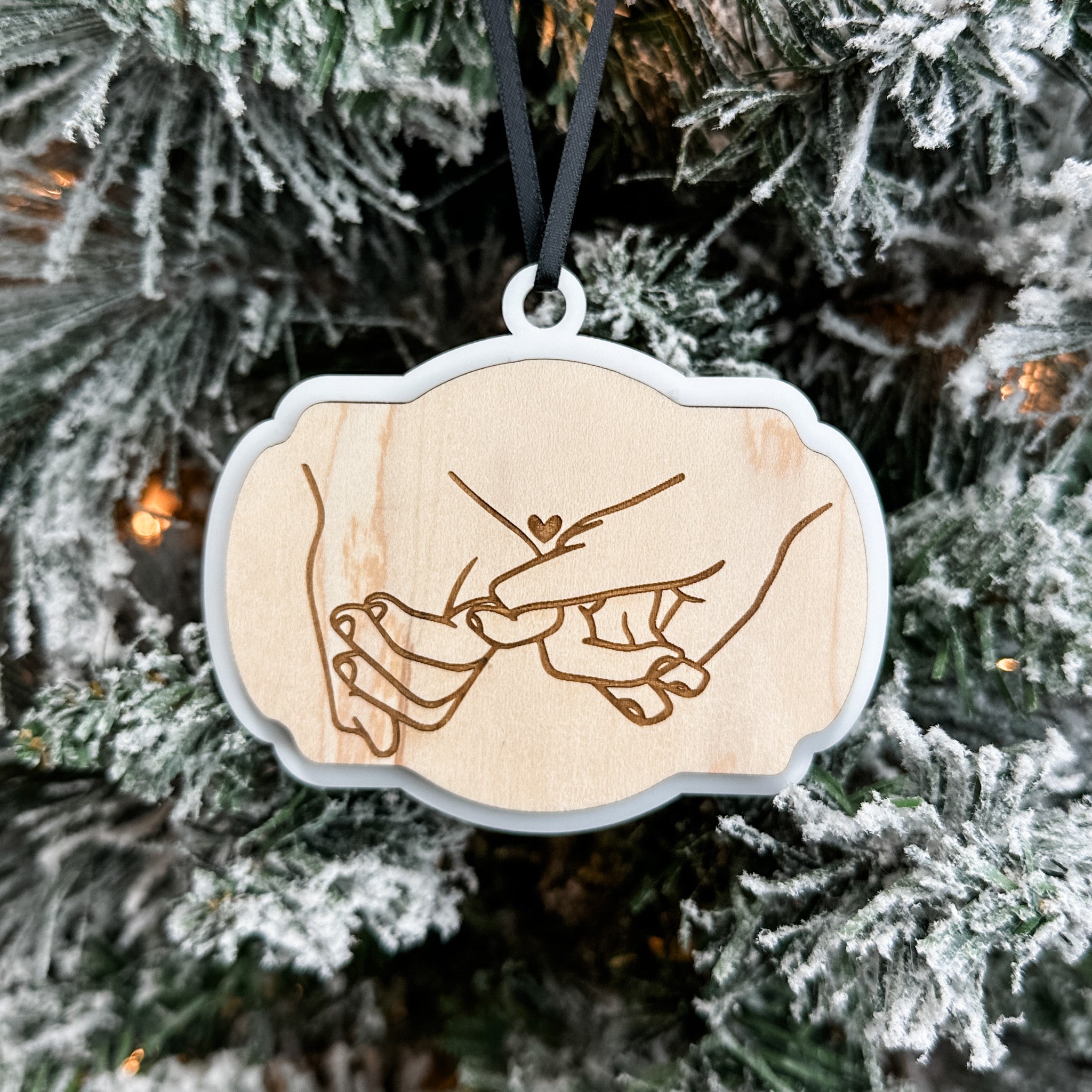 The Pinky Promise Ornament (Choose from 3!)