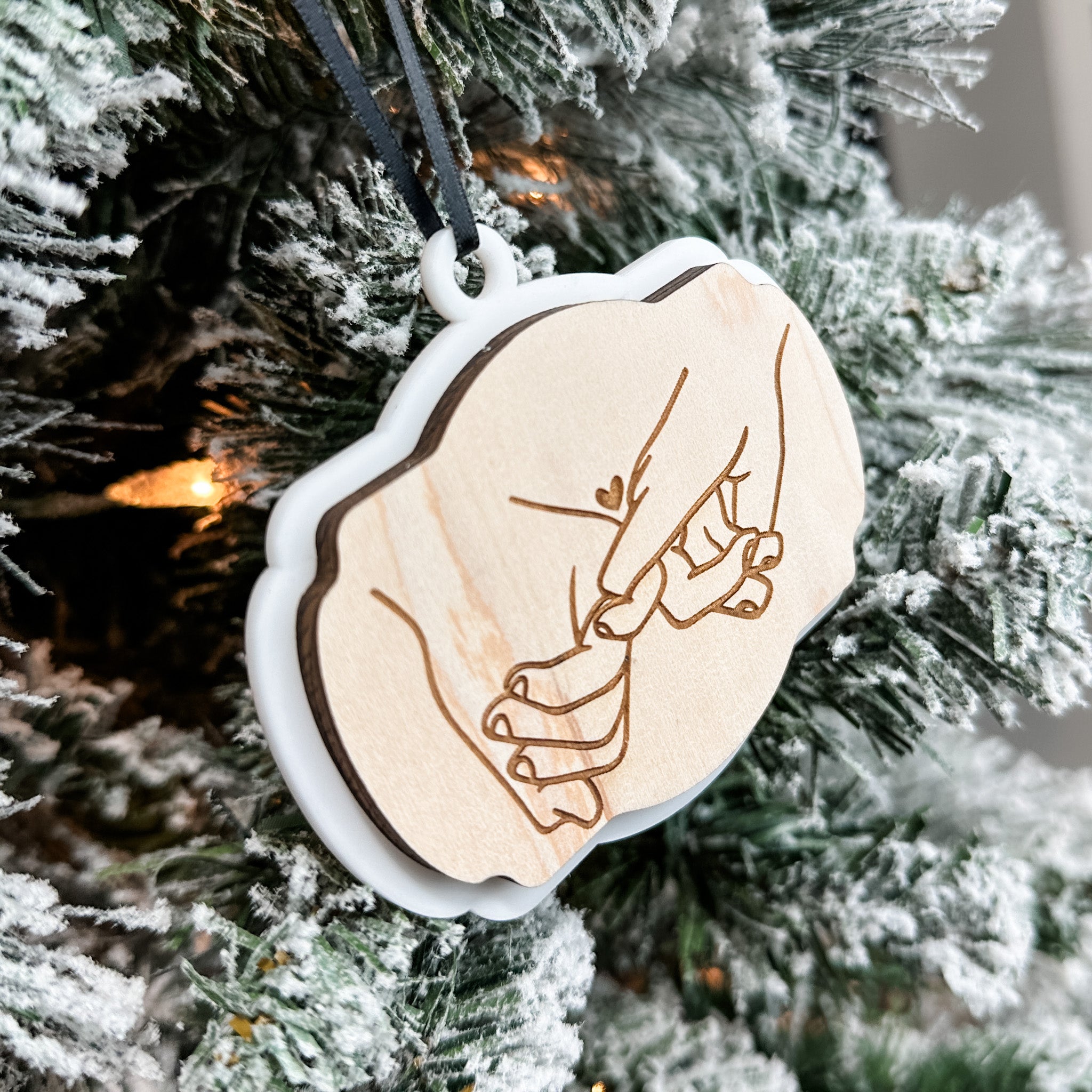 The Pinky Promise Ornament (Choose from 3!)