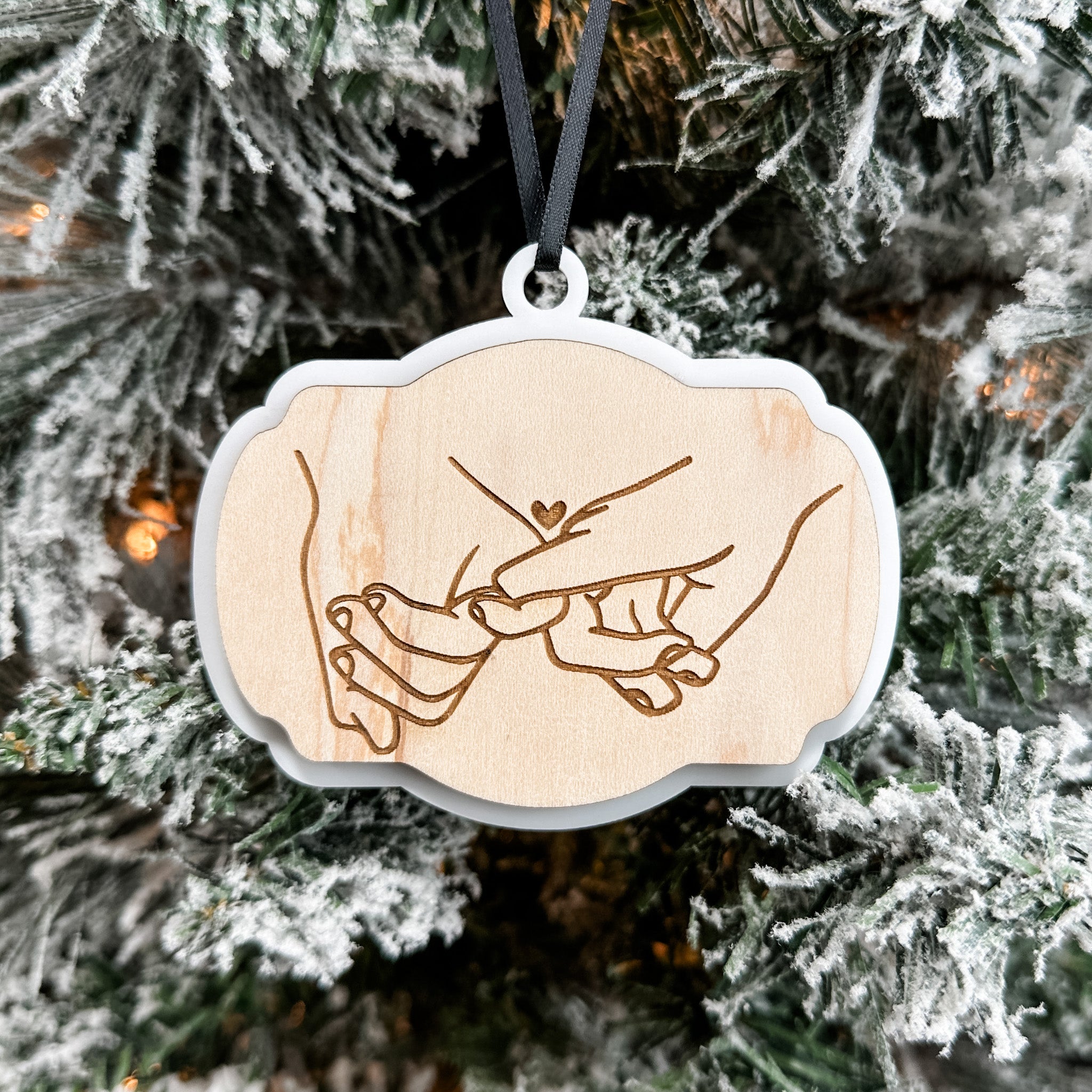 The Pinky Promise Ornament (Choose from 3!)