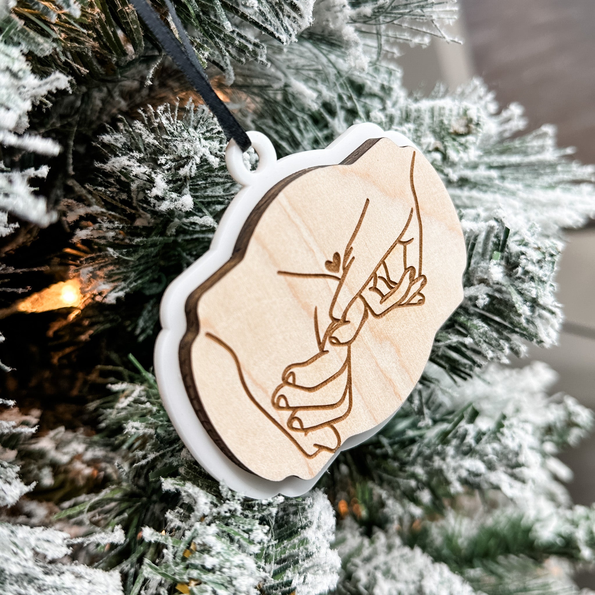The Pinky Promise Ornament (Choose from 3!)