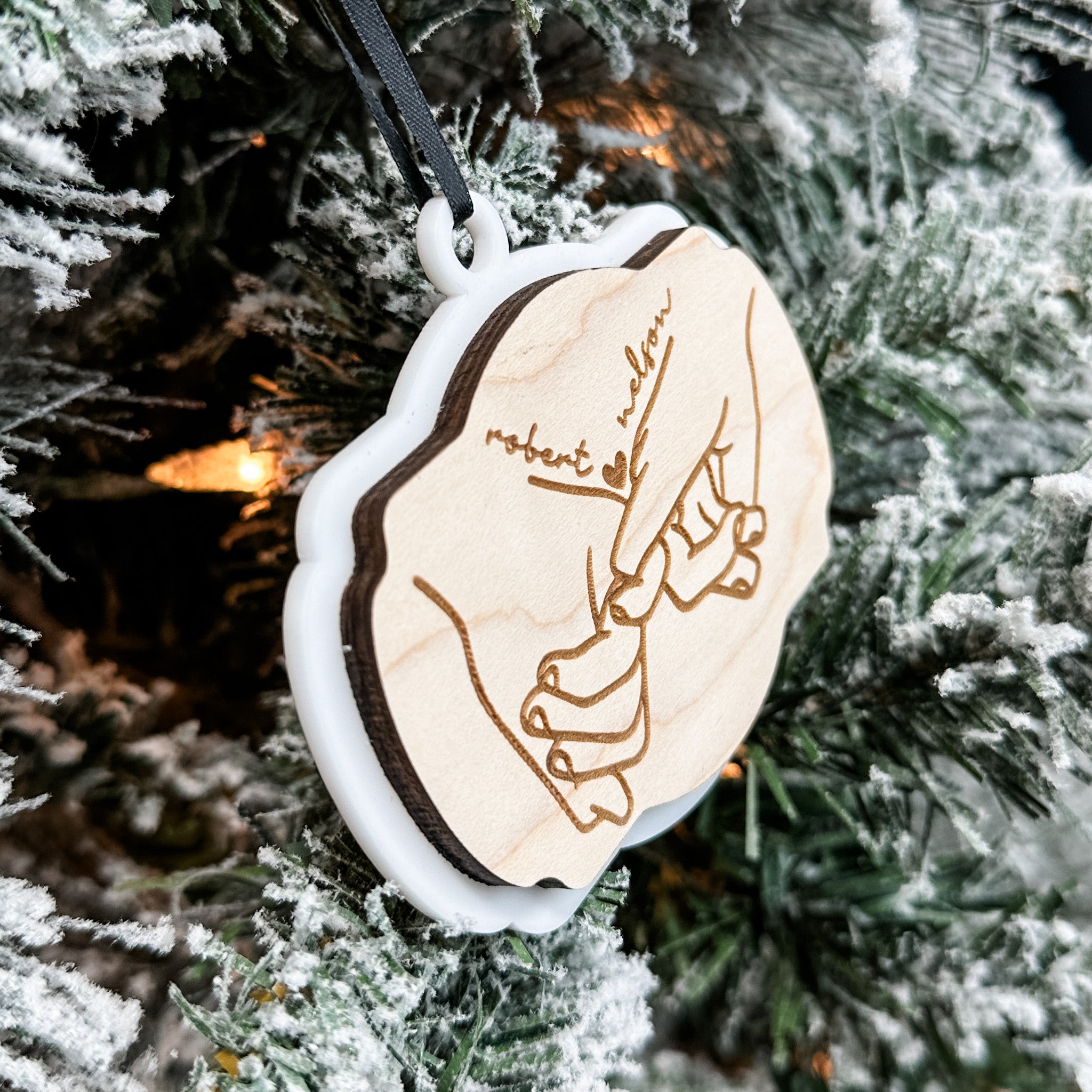 The Pinky Promise Ornament (Choose from 3!)