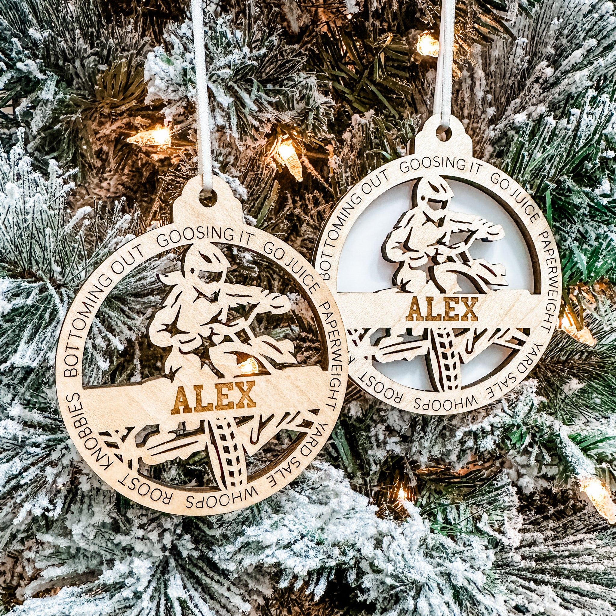 Personalized Outdoor Recreation Ornaments (Choose from 16)