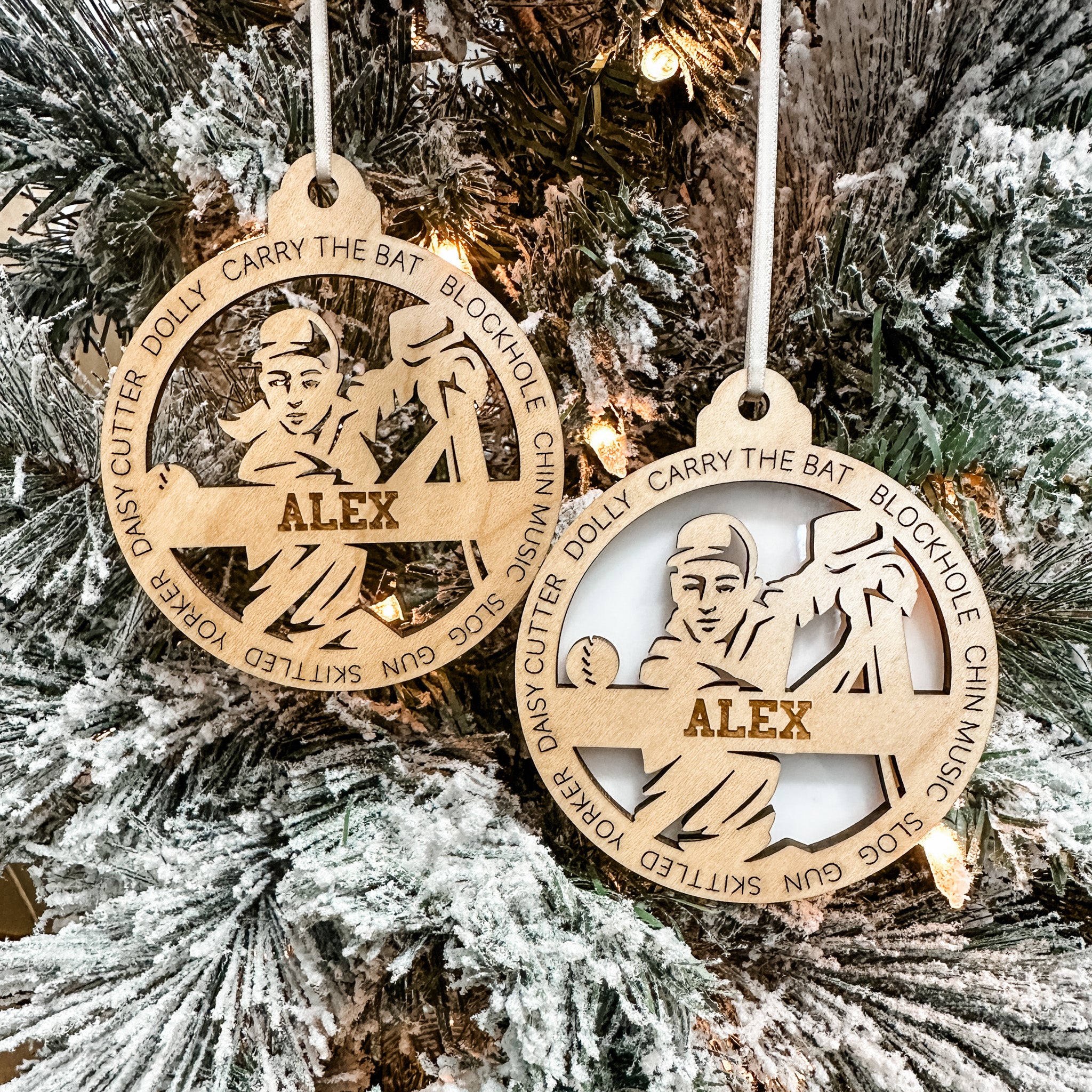 Personalized Cricket Collection • Ornament, Magnet, Medal, or Mini Sign