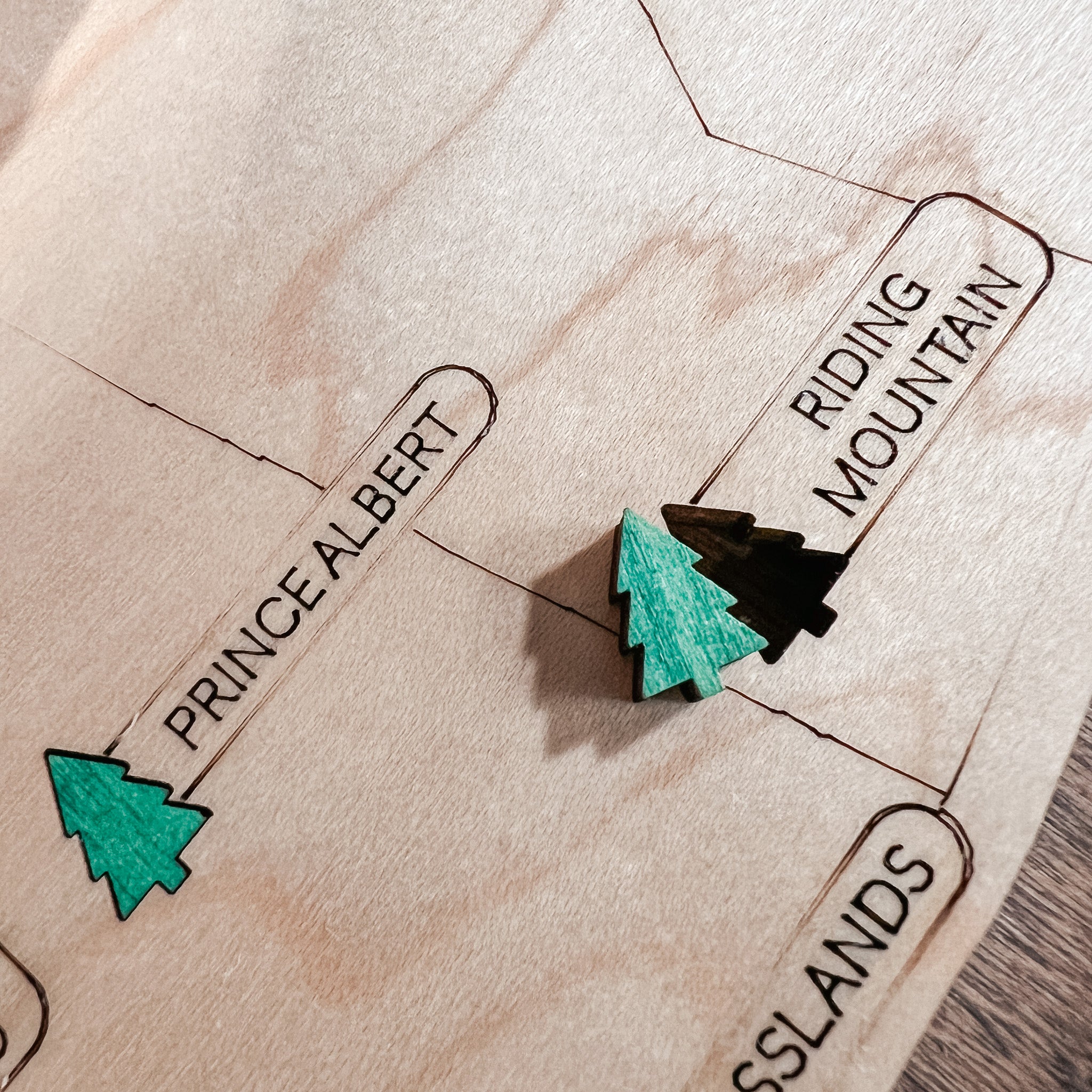 Fillable National Parks Travel Map – Canada or USA