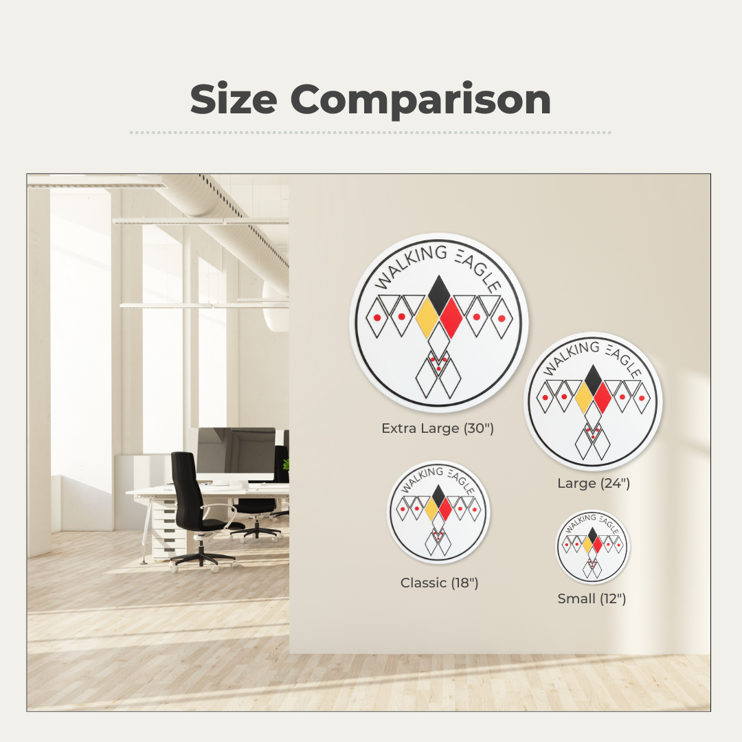 Custom Round Logo Sign