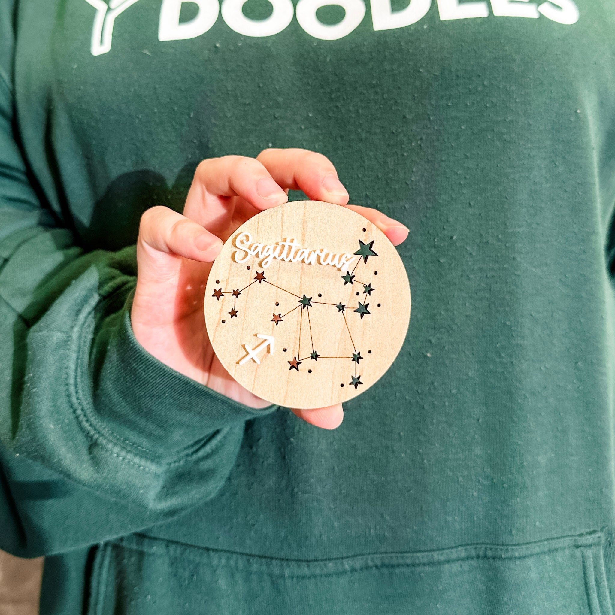 Zodiac Star Signs • Wood Ornament, Magnet, or Mini Sign • For Astrology Lovers