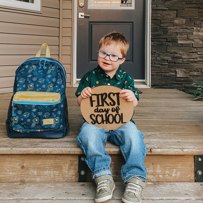Reversible First & Last Day of School Sign