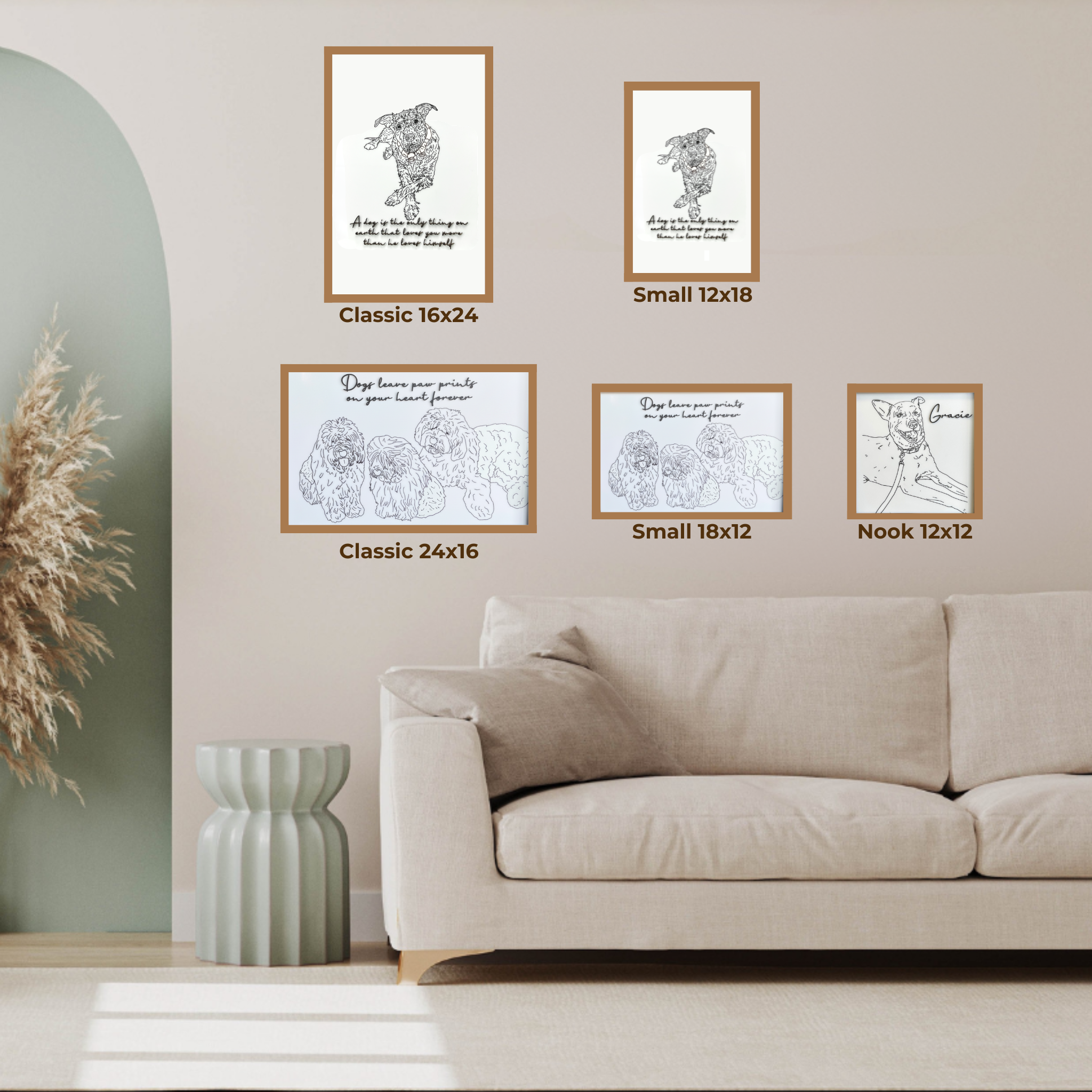 #Art Style_Black and White Acrylic Print