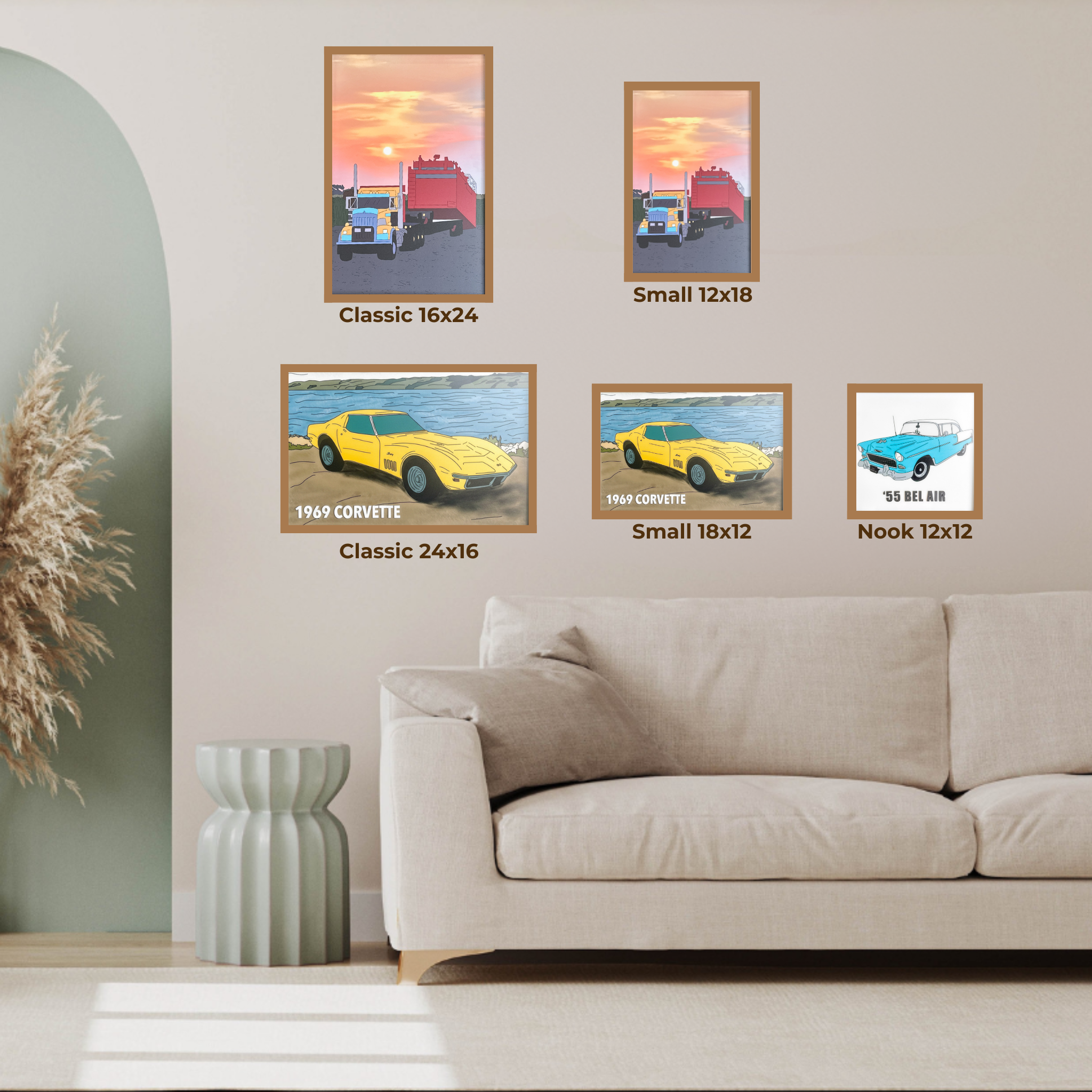 #Art Style_Colour Acrylic Print – Most Popular