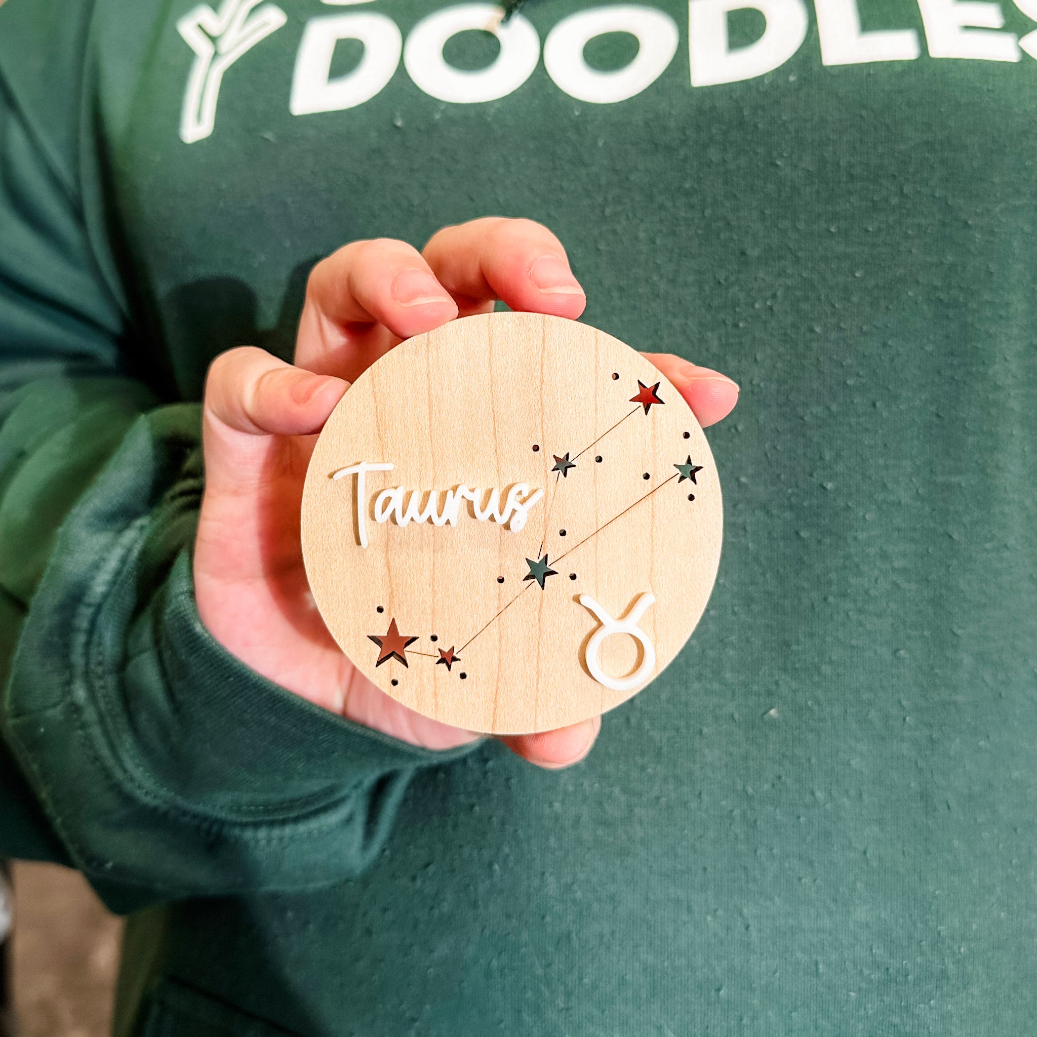 Zodiac Star Signs • Wood Ornament, Magnet, or Mini Sign • For Astrology Lovers