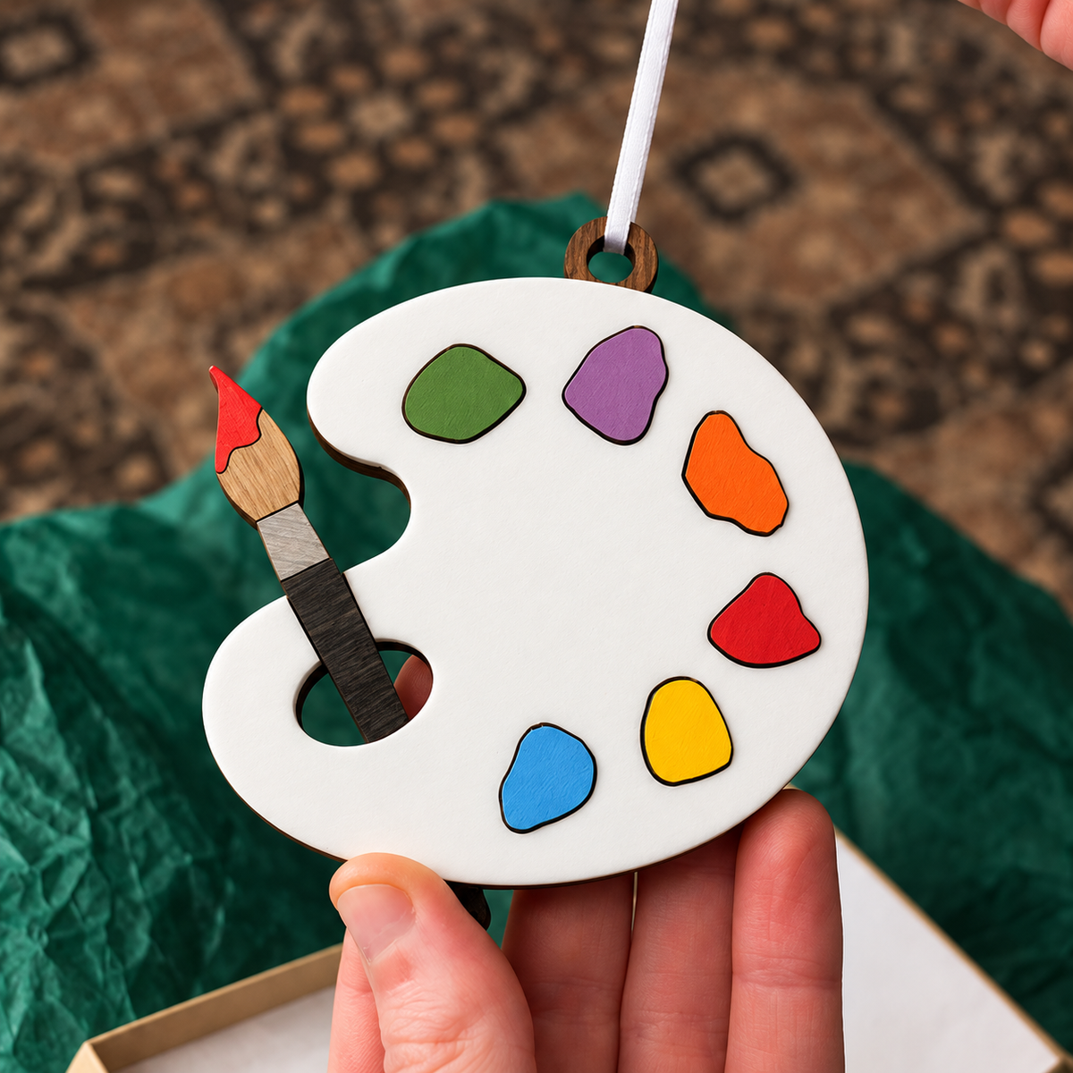 Artist’s Palette Ornament