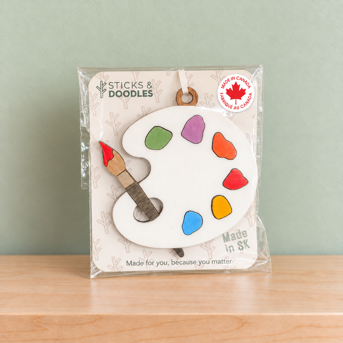 Artist’s Palette Ornament