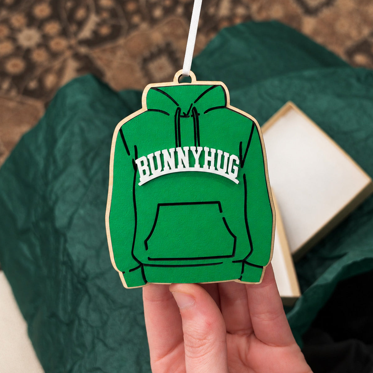 Bunnyhug Ornament