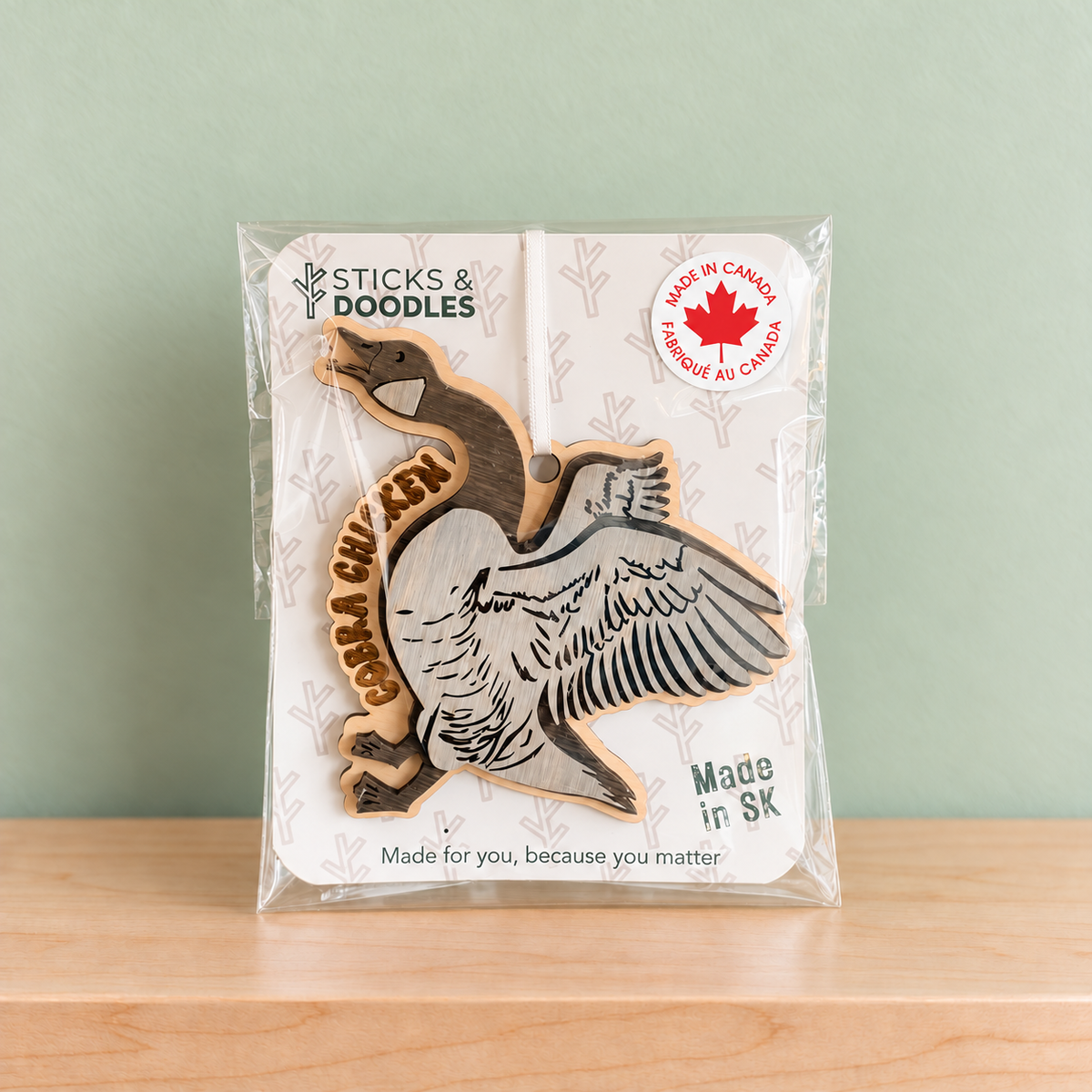 Cobra Chicken Ornament