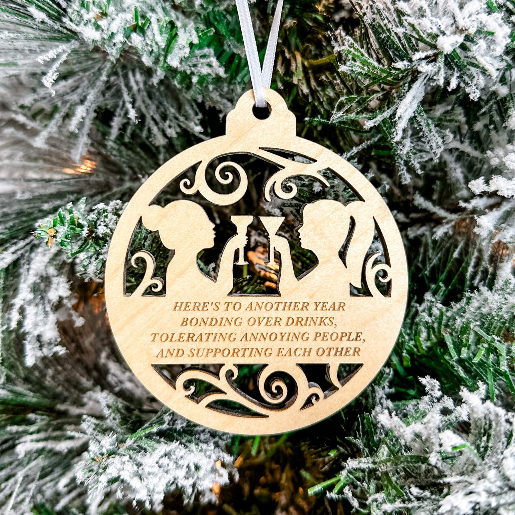 Congrats on Being My Bestie Ornament