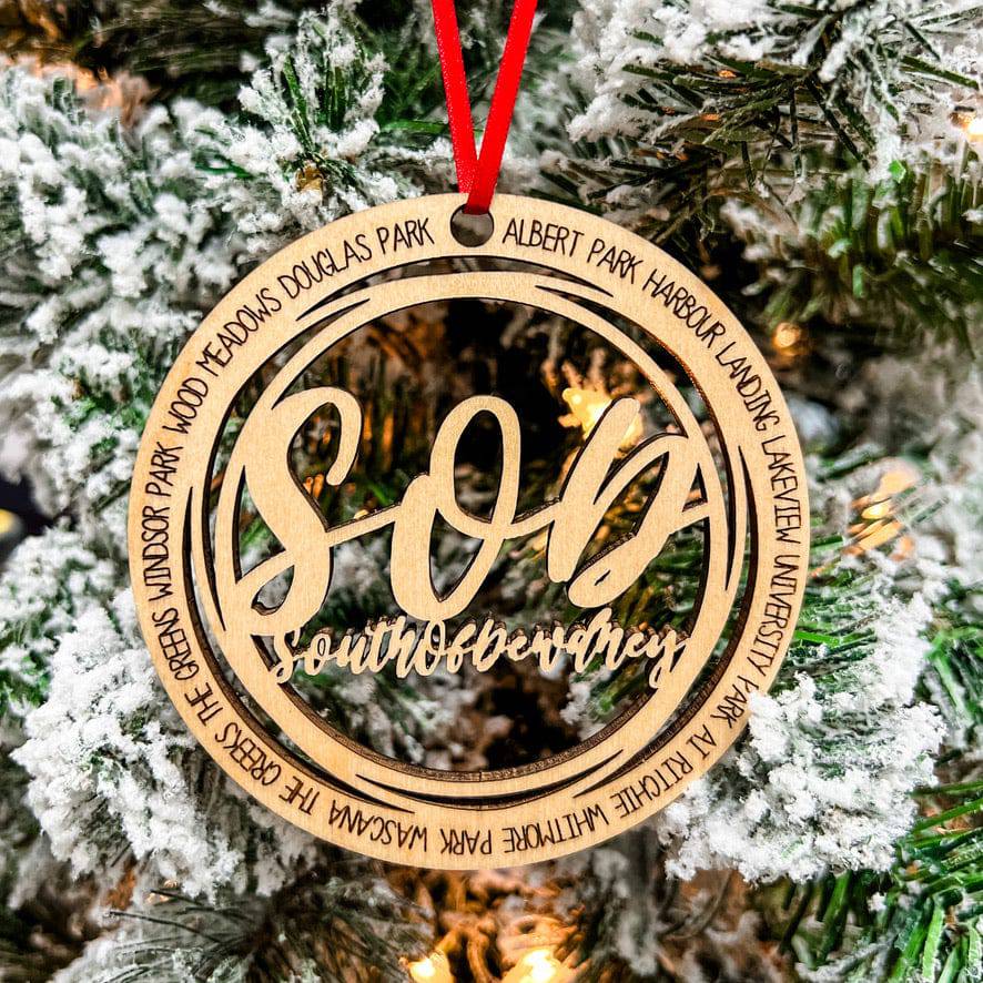 #Queen City Ornament_South of Dewdney