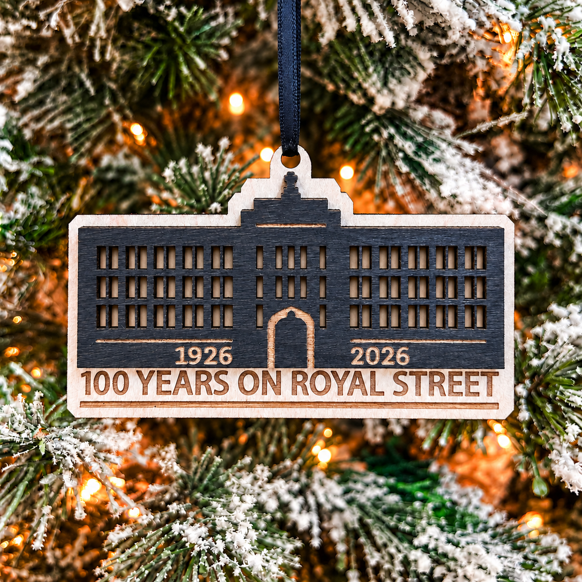 Luther College 100 Years on Royal Street Ornament