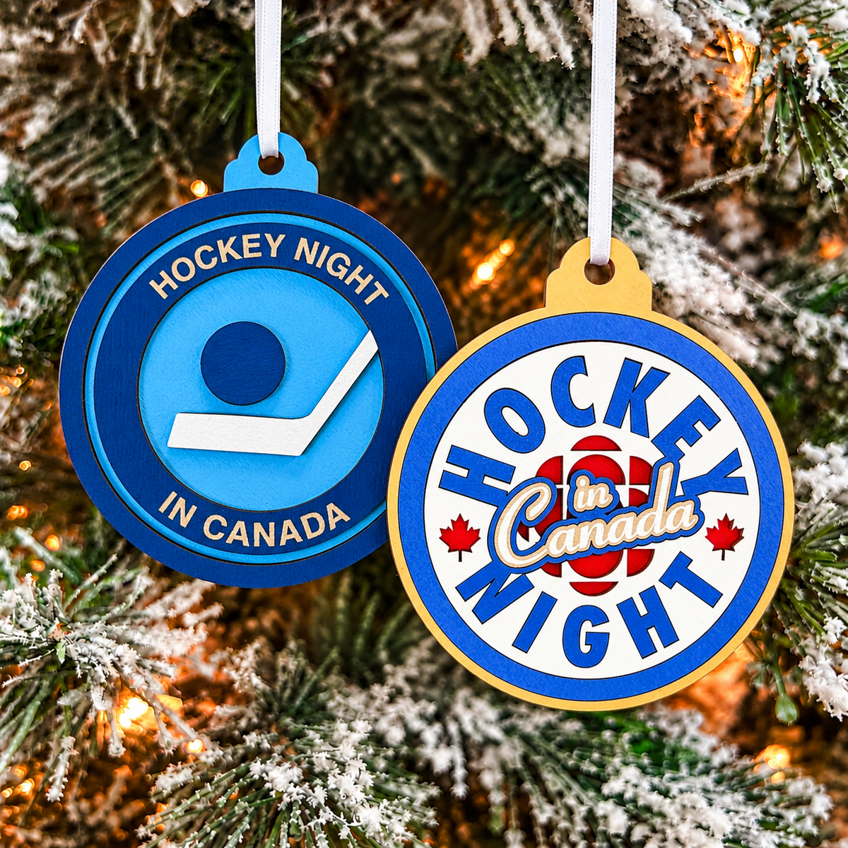 Hockey Night in Canada Collector's Edition Wood Ornament