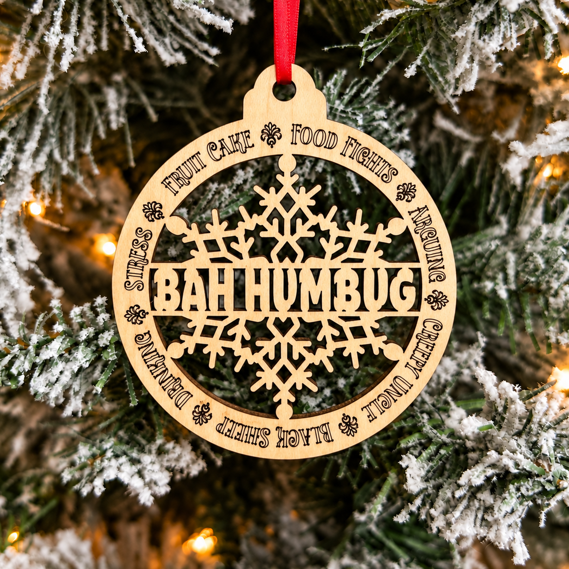 Bah Humbug Ornament