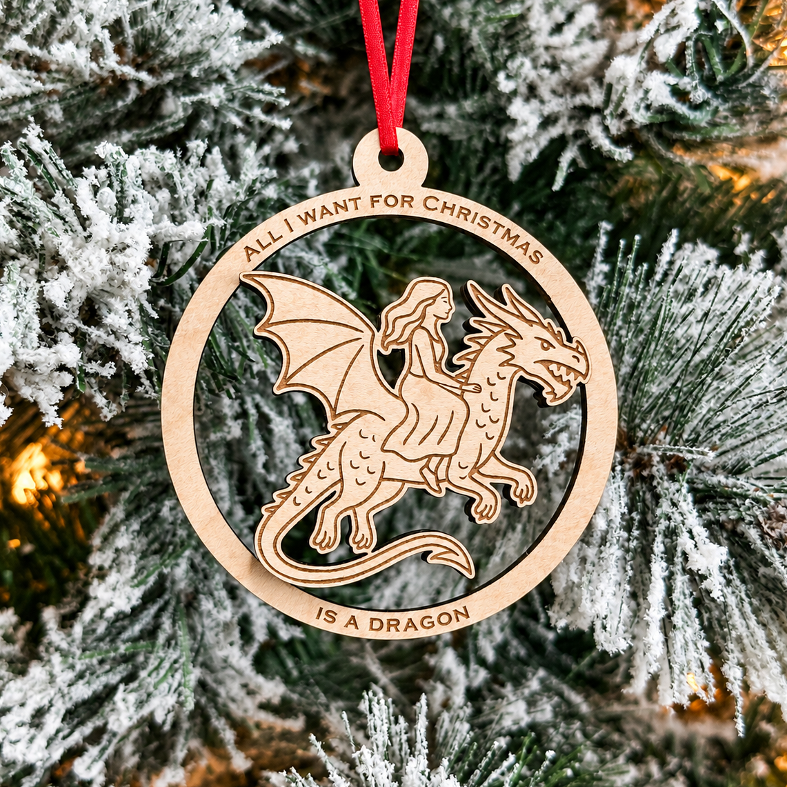 All I Want for Christmas is a Dragon Ornament