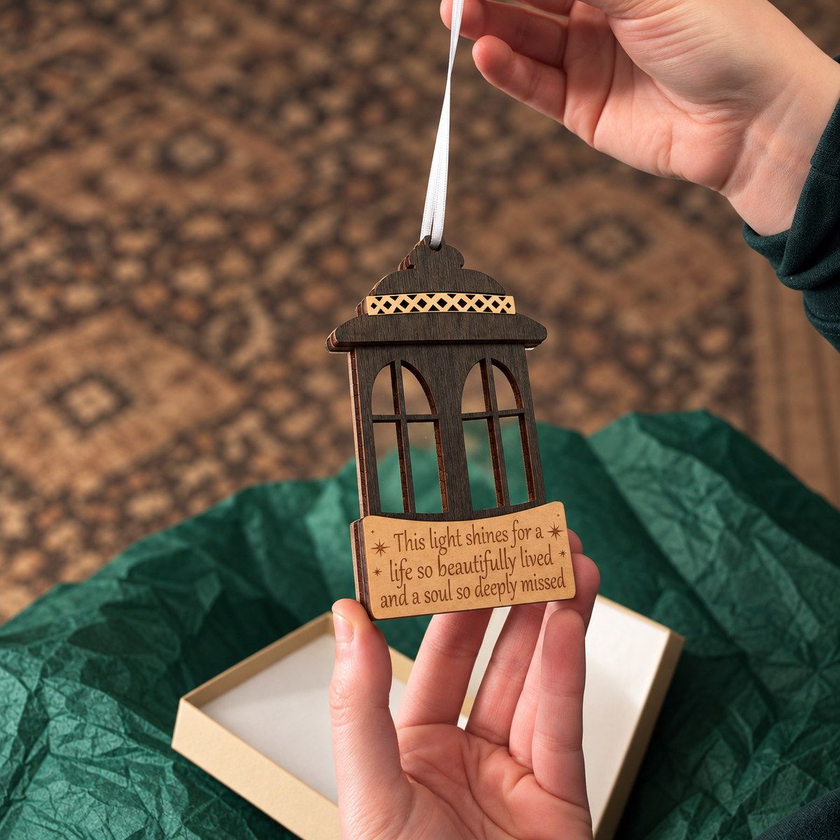Memorial Lantern Ornament