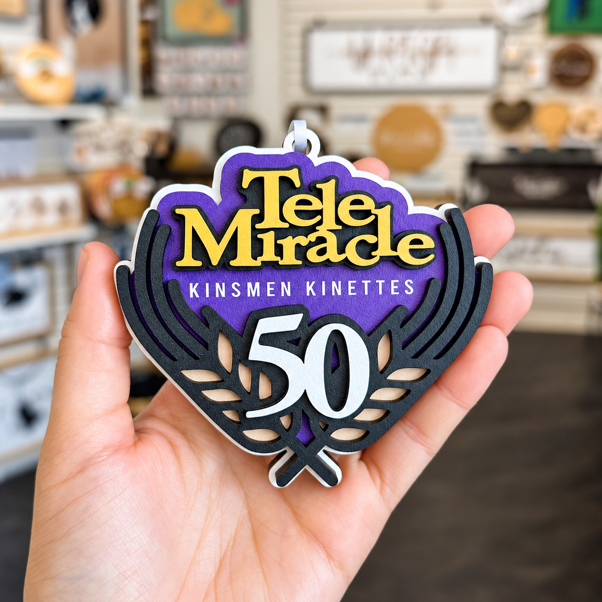Commemorative TeleMiracle 50 Ornament