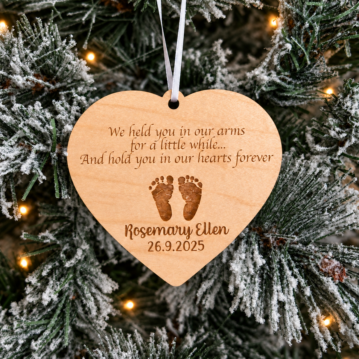 Personalized Infant & Child Memorial Ornament