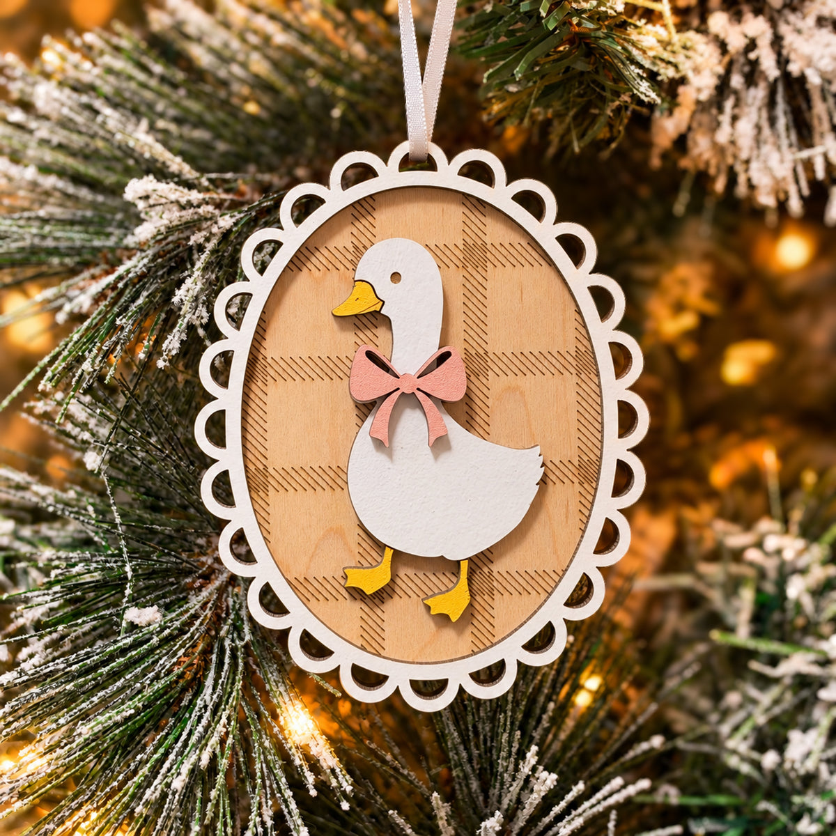 Personalized Goose Ornament