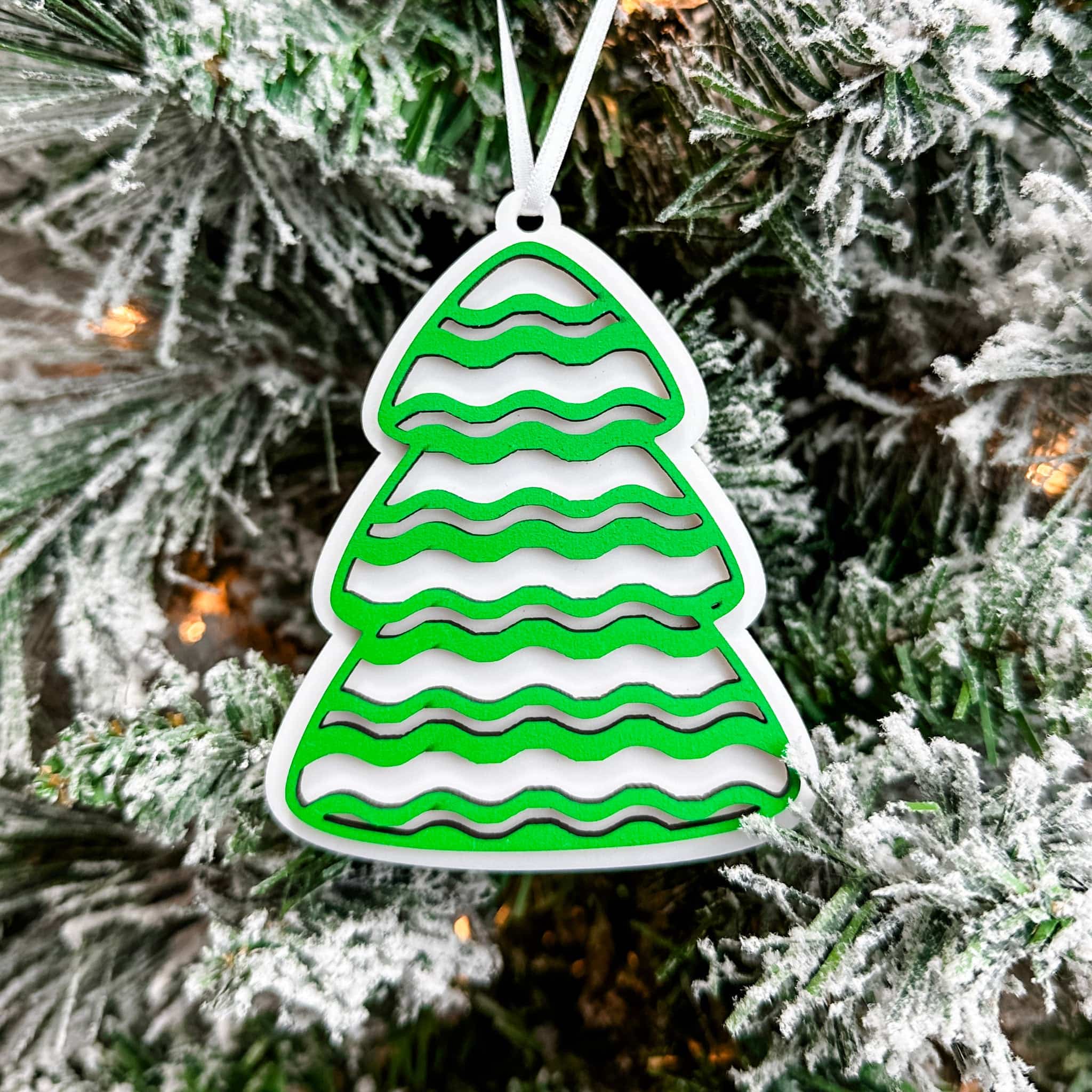 Festive Christmas • 3D Wood & Acrylic Ornaments (Choose from 3!)