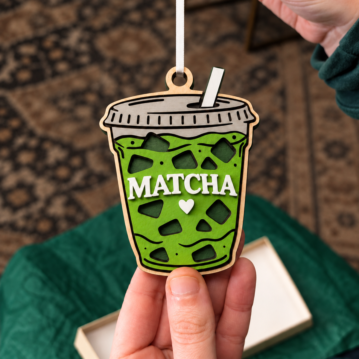 Iced Matcha Ornament