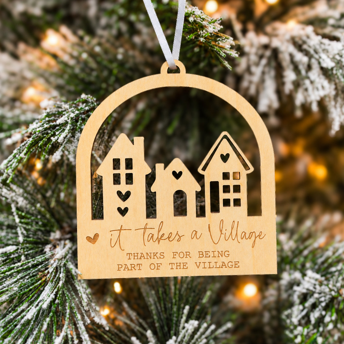 It Takes a Village Ornament