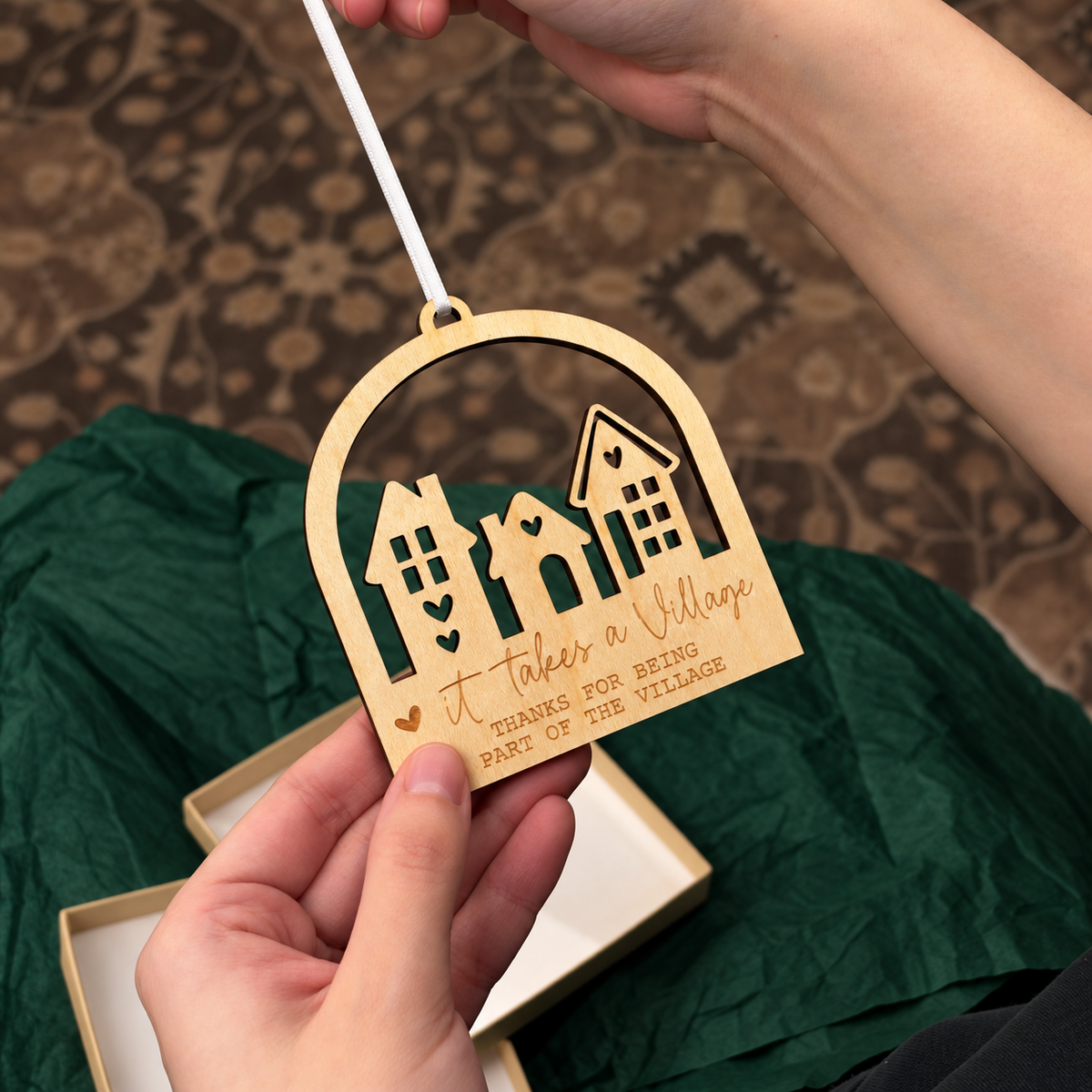 It Takes a Village Ornament