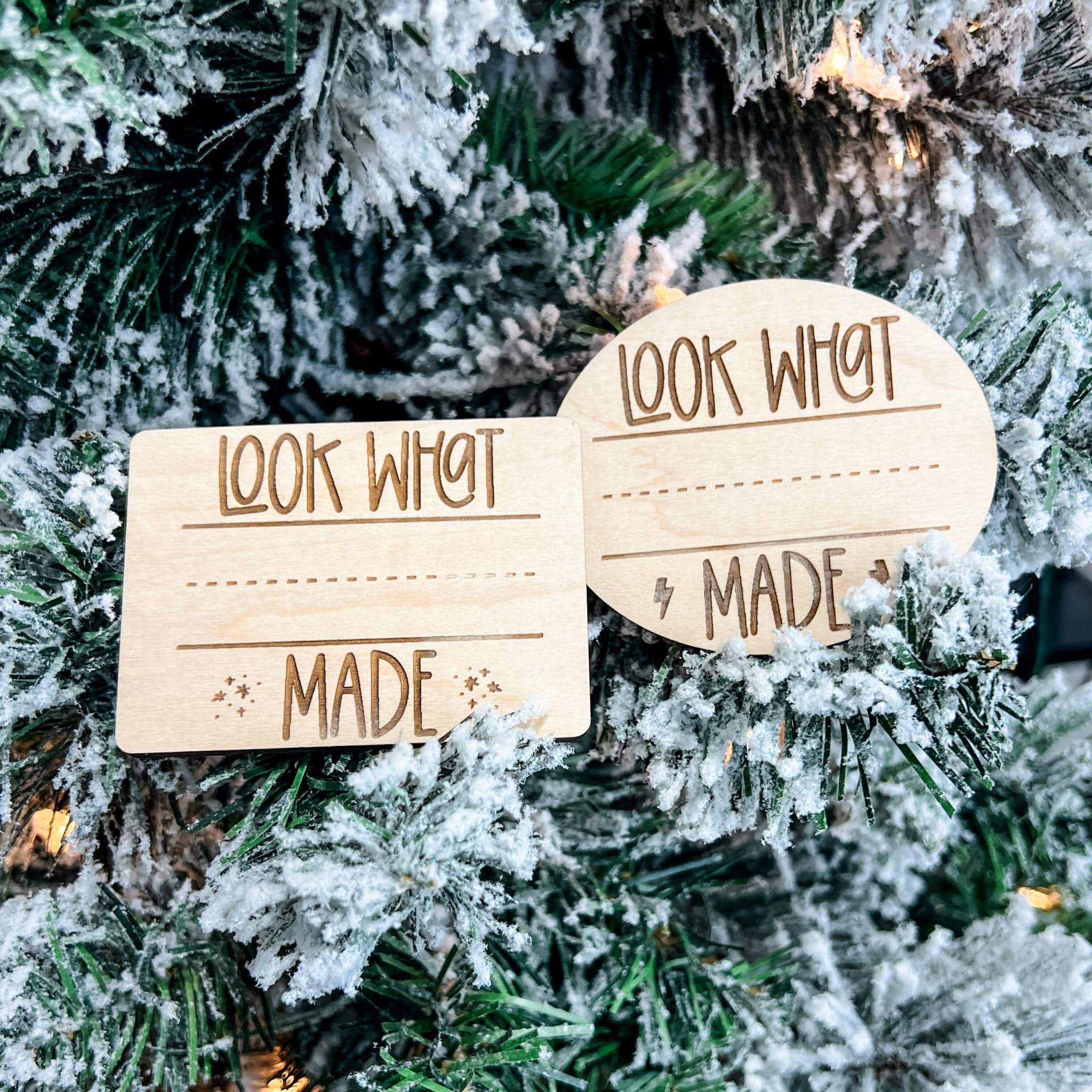 Look What I Made • Interactive Wood Magnet