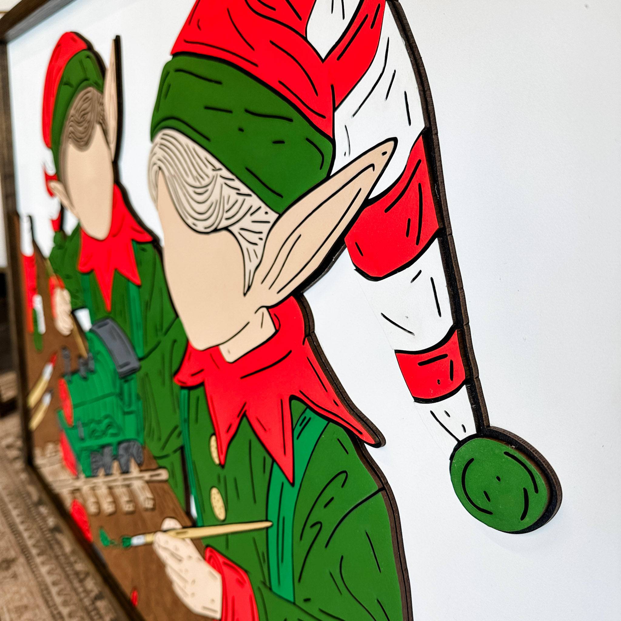 Making Trains • Minimalist 3D Wood Artwork