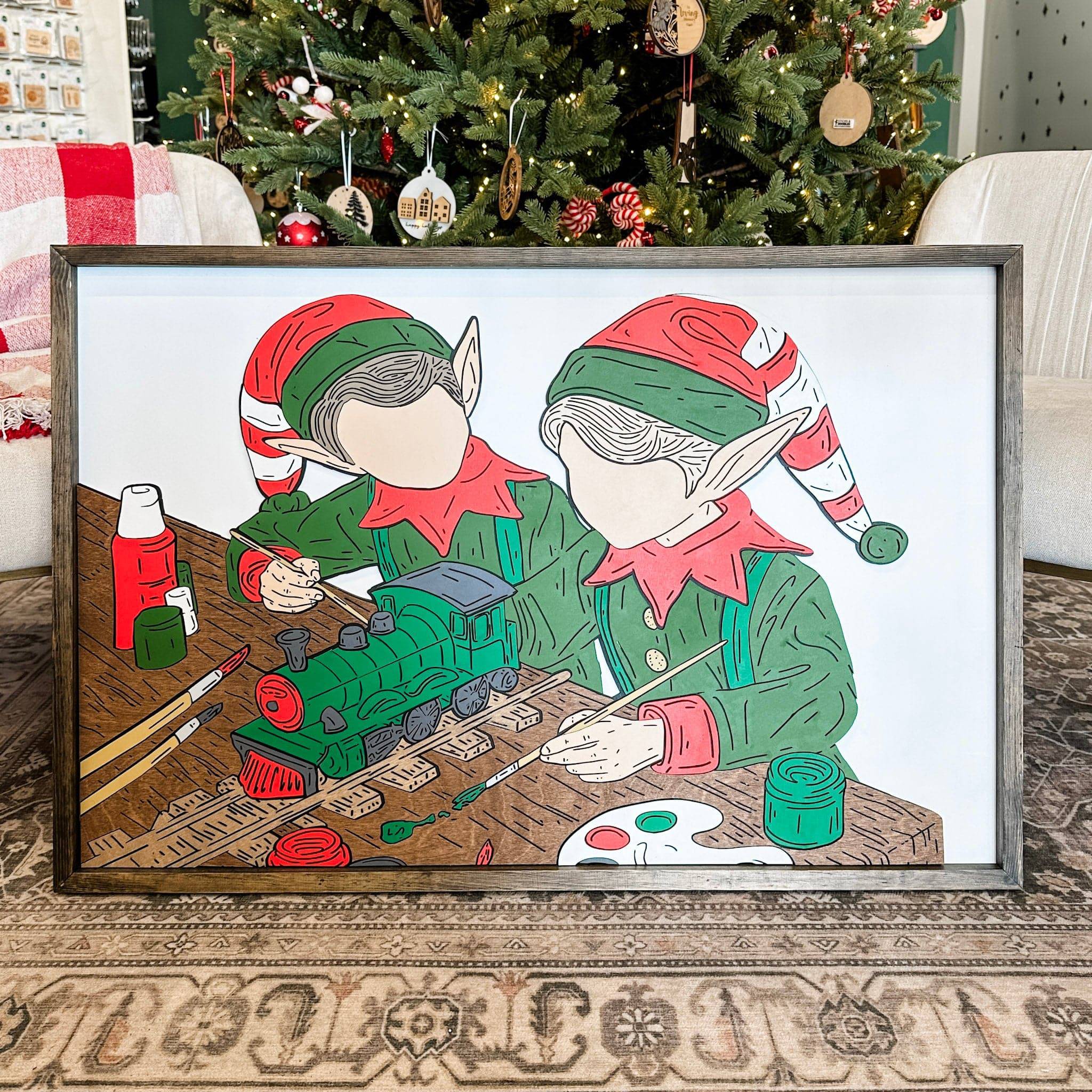 Making Trains • Minimalist 3D Wood Artwork