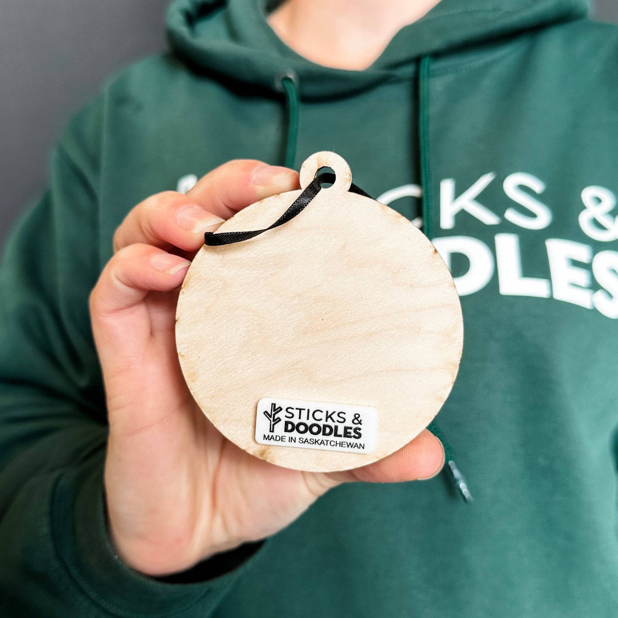 Ouija Board • Layered Wood Ornament • For Gothic & Halloween Decor