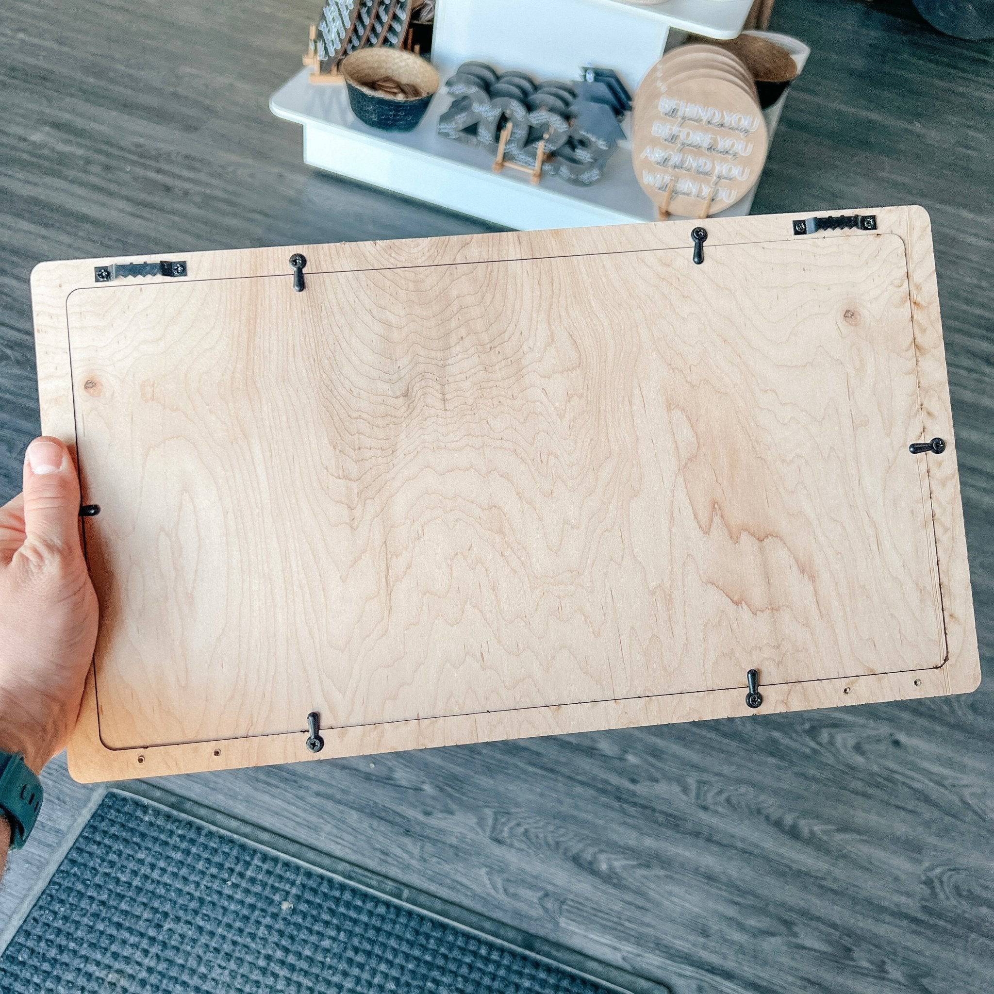 Personalized Wood Photo Frames - Sticks & Doodles