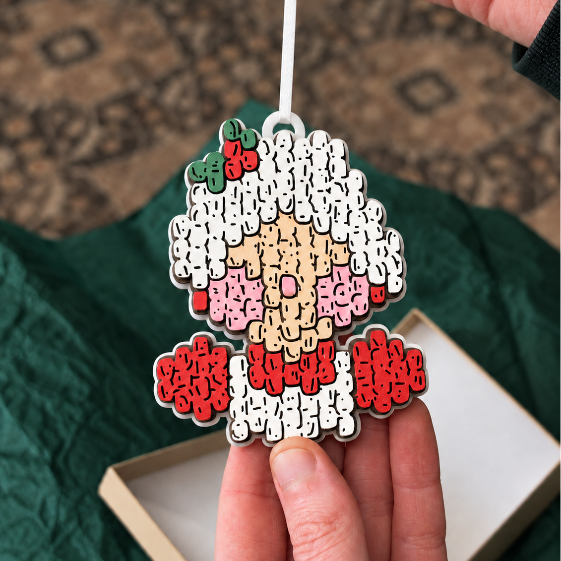 Premium Mrs. Claus Collectable Ornament