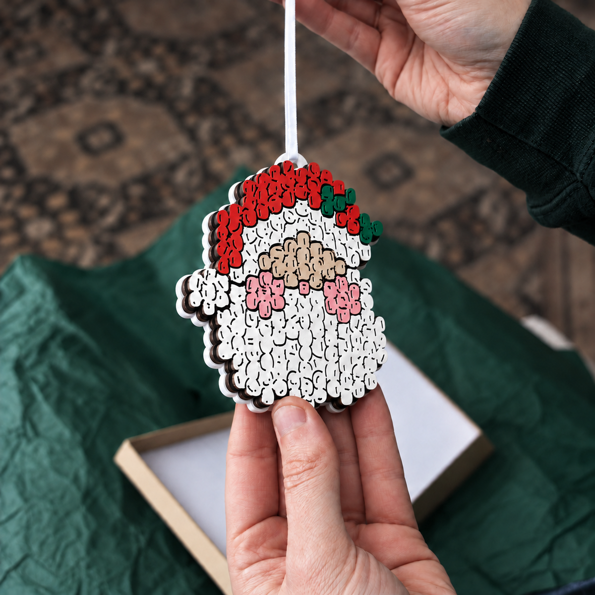 Premium Santa Collectable Ornament