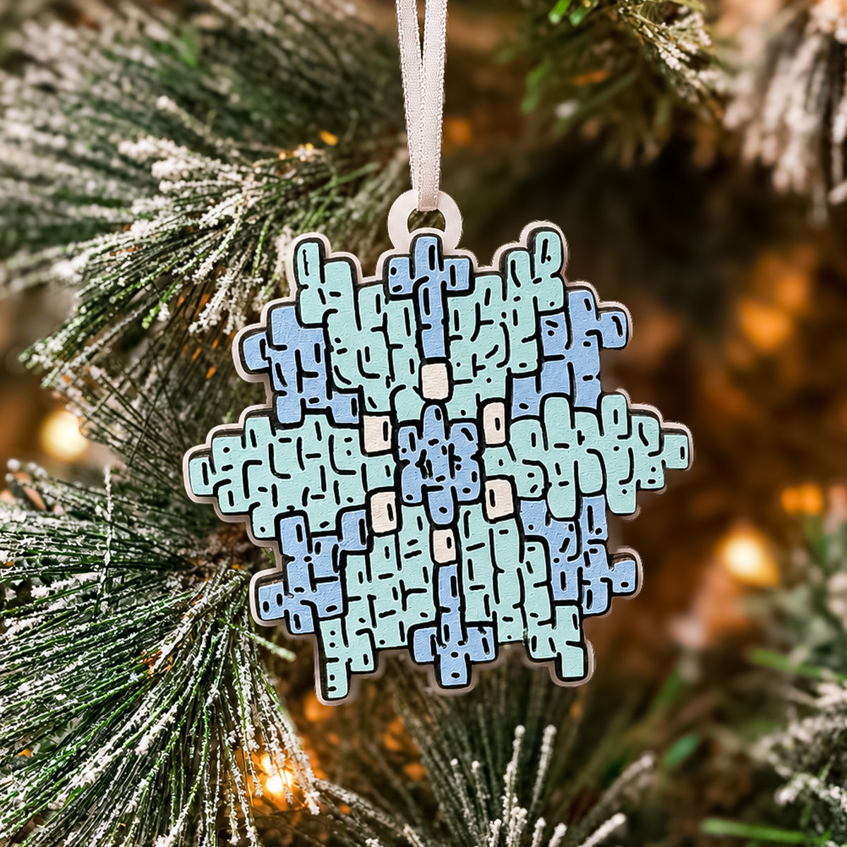 Premium Snowflake Ornament