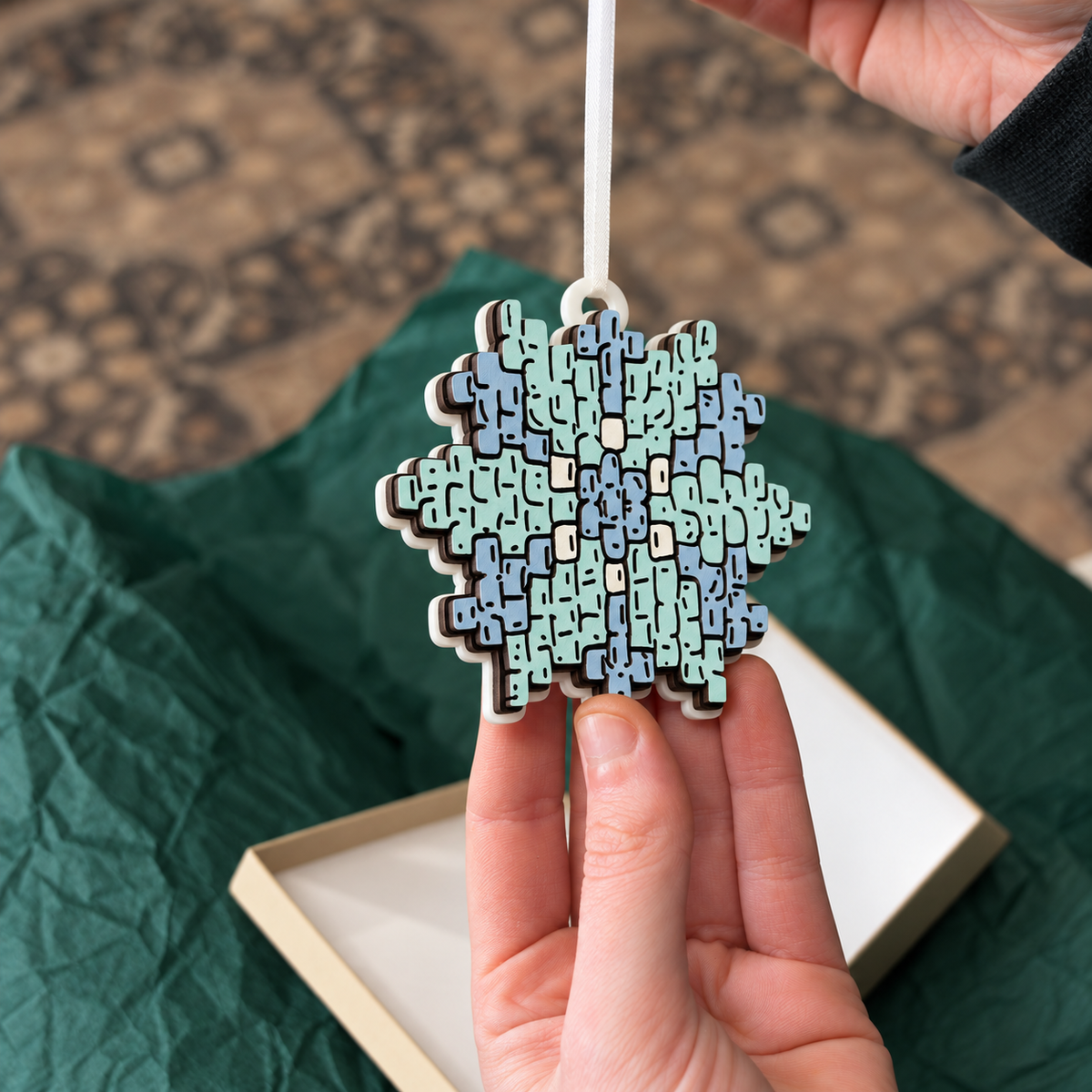 Premium Snowflake Ornament