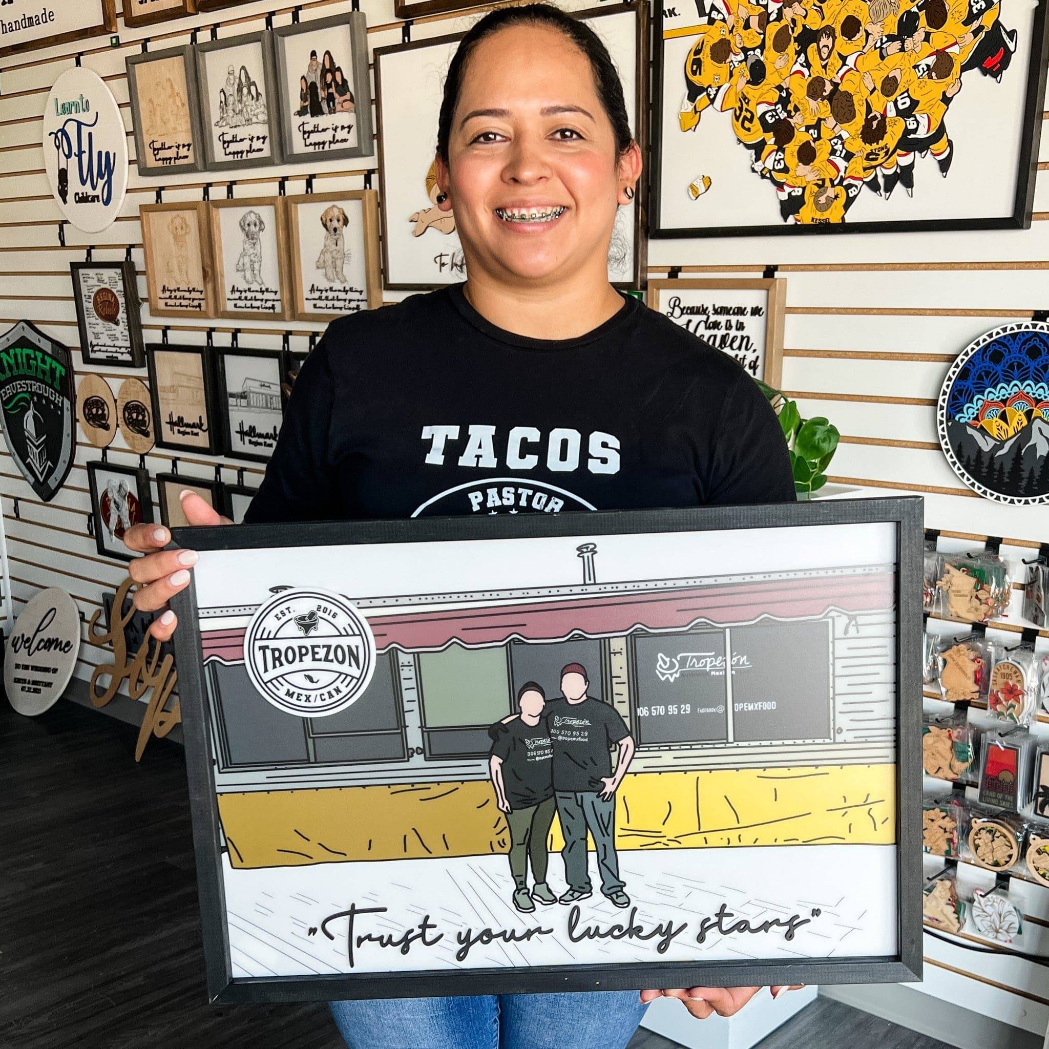 (2 to 4 Weeks) Colour Acrylic Print - Most Popular